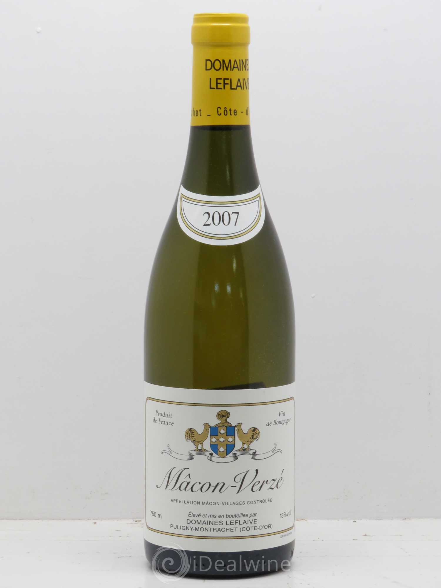 Mâcon Verzé Leflaive (Domaine) 2007 - Lot de 1 bouteille - 0