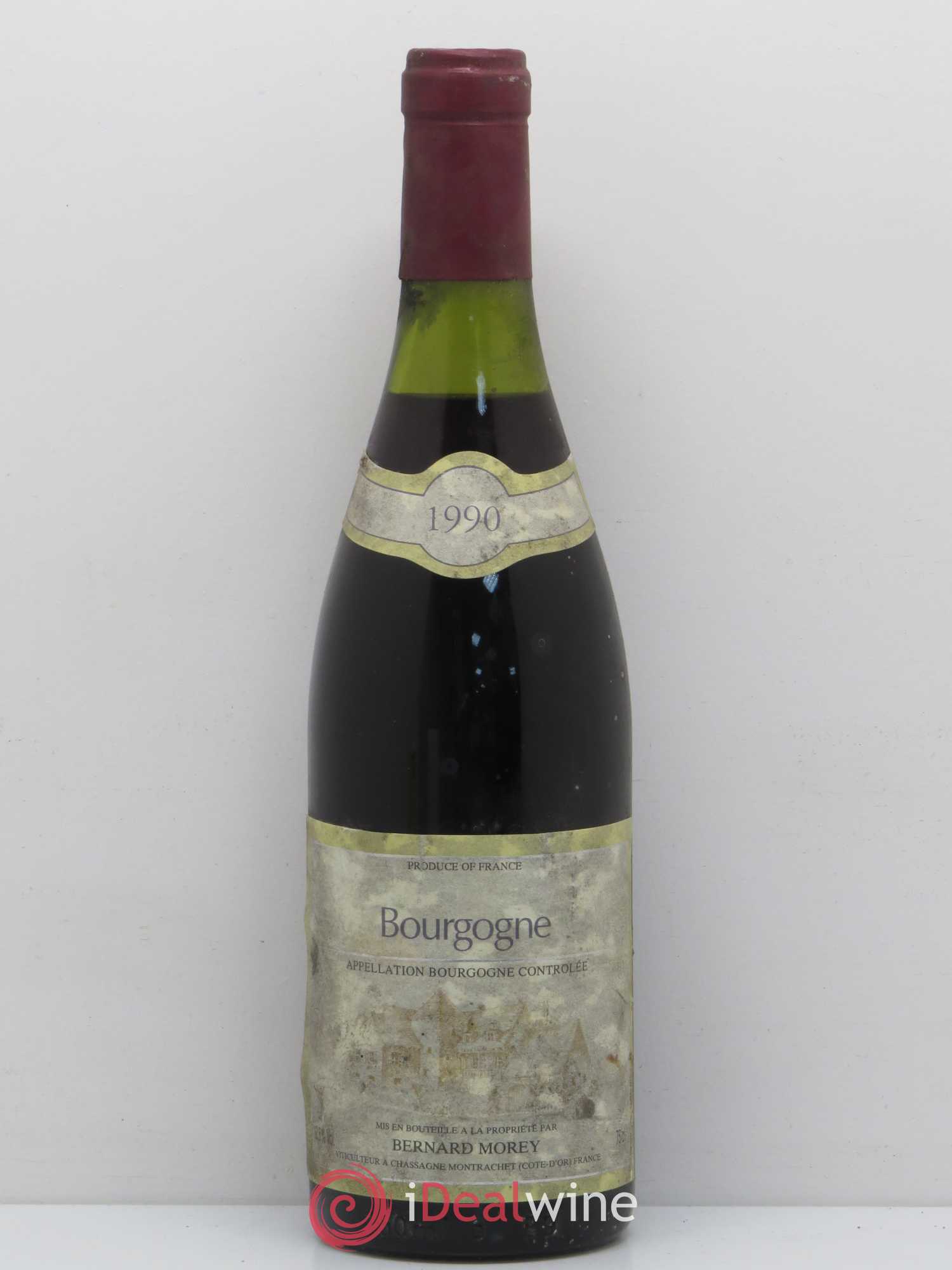 Bourgogne Bernard Morey 1990 - Posten von 1 Flasche - 0
