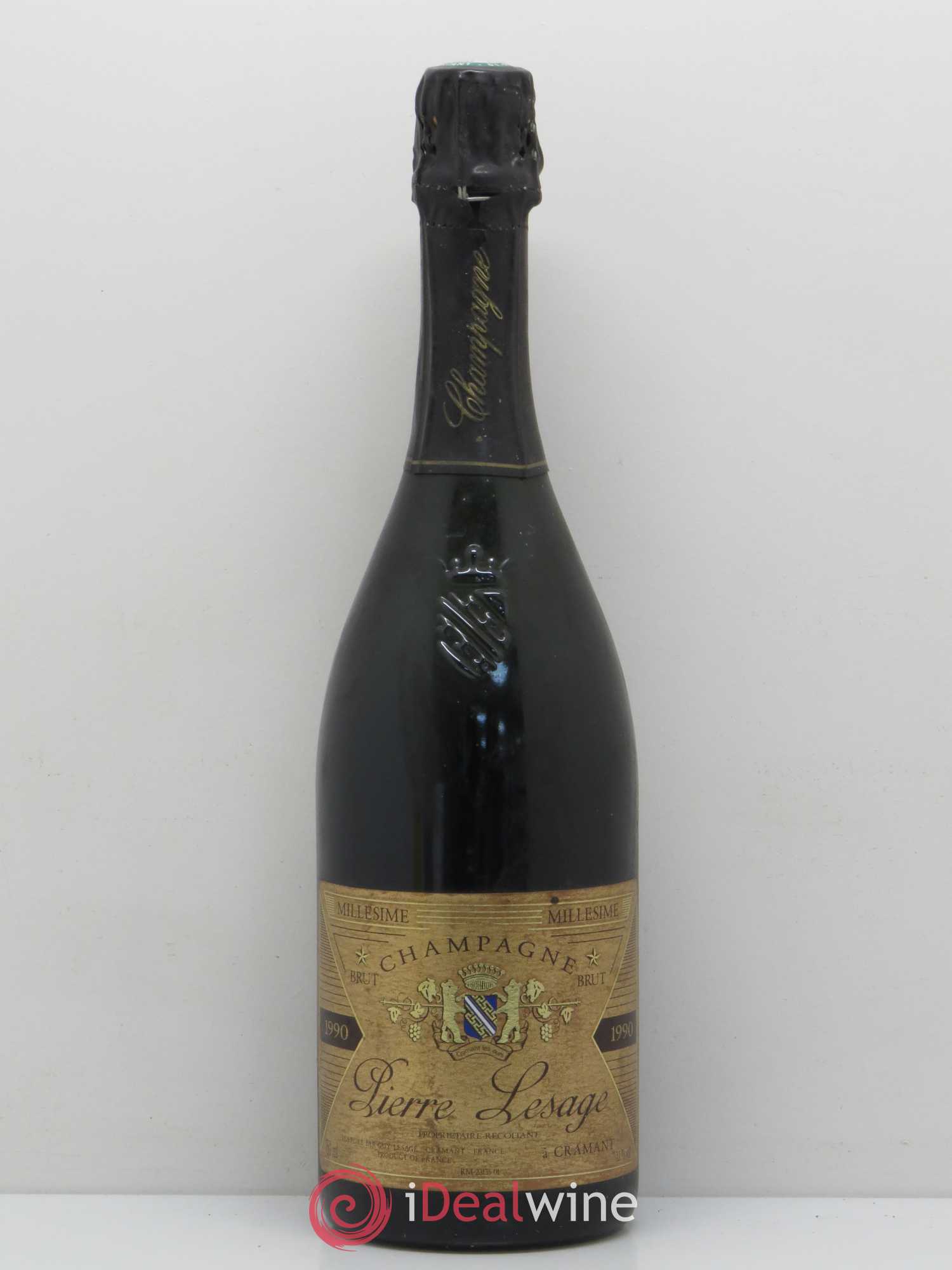Champagne Pierre Lesage 1990 - Lot de 1 bouteille - 0