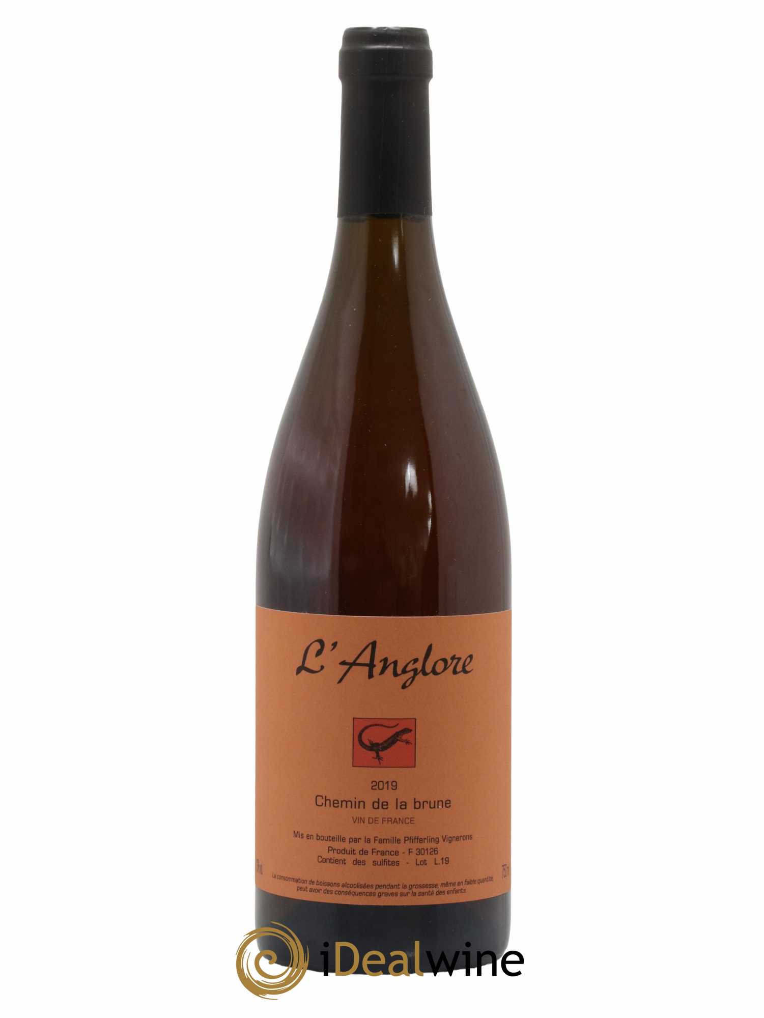 Vin de France Chemin de la brune L'Anglore 2019 - Lot de 1 bouteille - 0