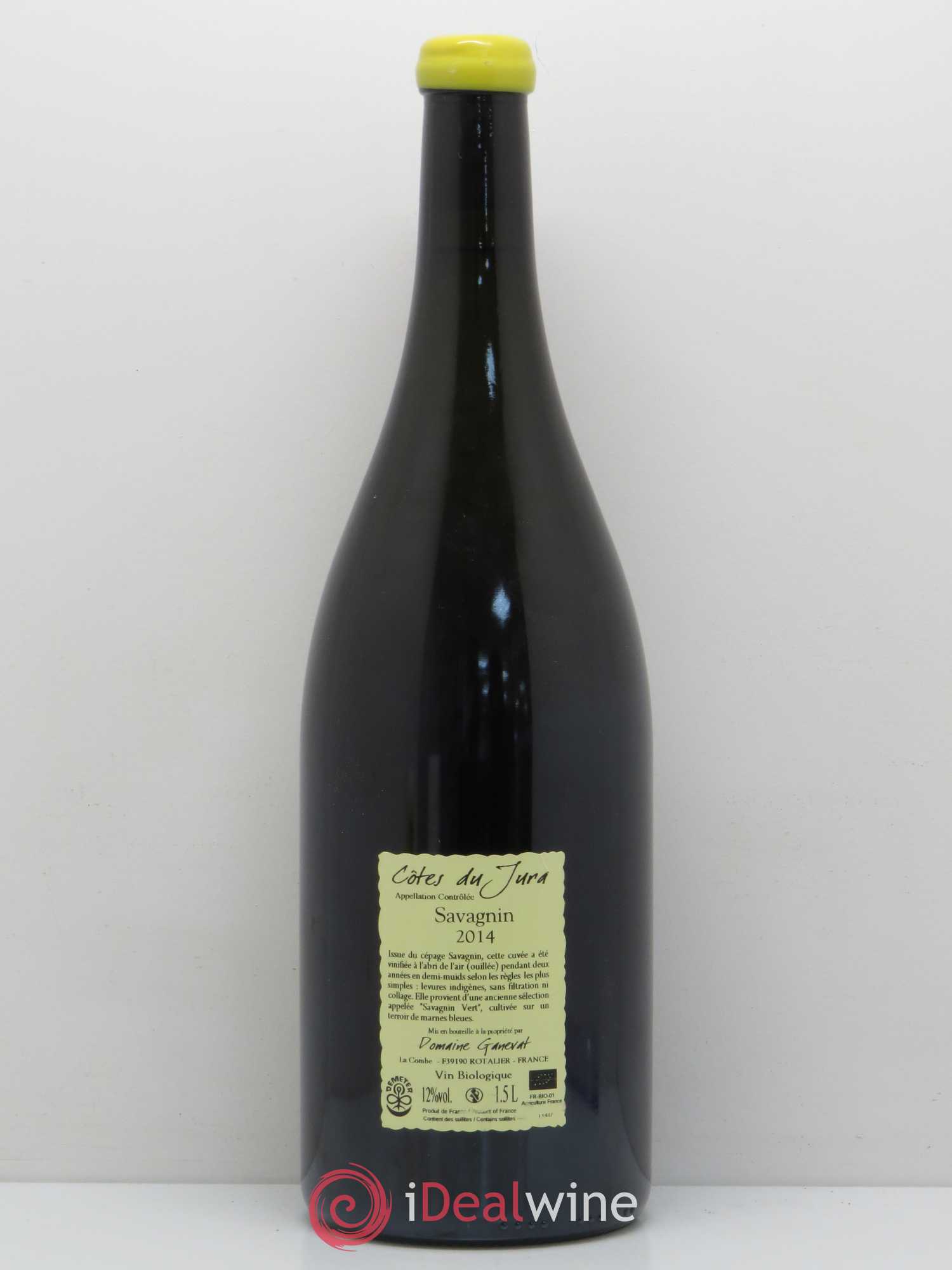 Côtes du Jura Les Chalasses Marnes Bleues Jean-François Ganevat (Domaine) 2014 - Lot de 1 magnum - 1