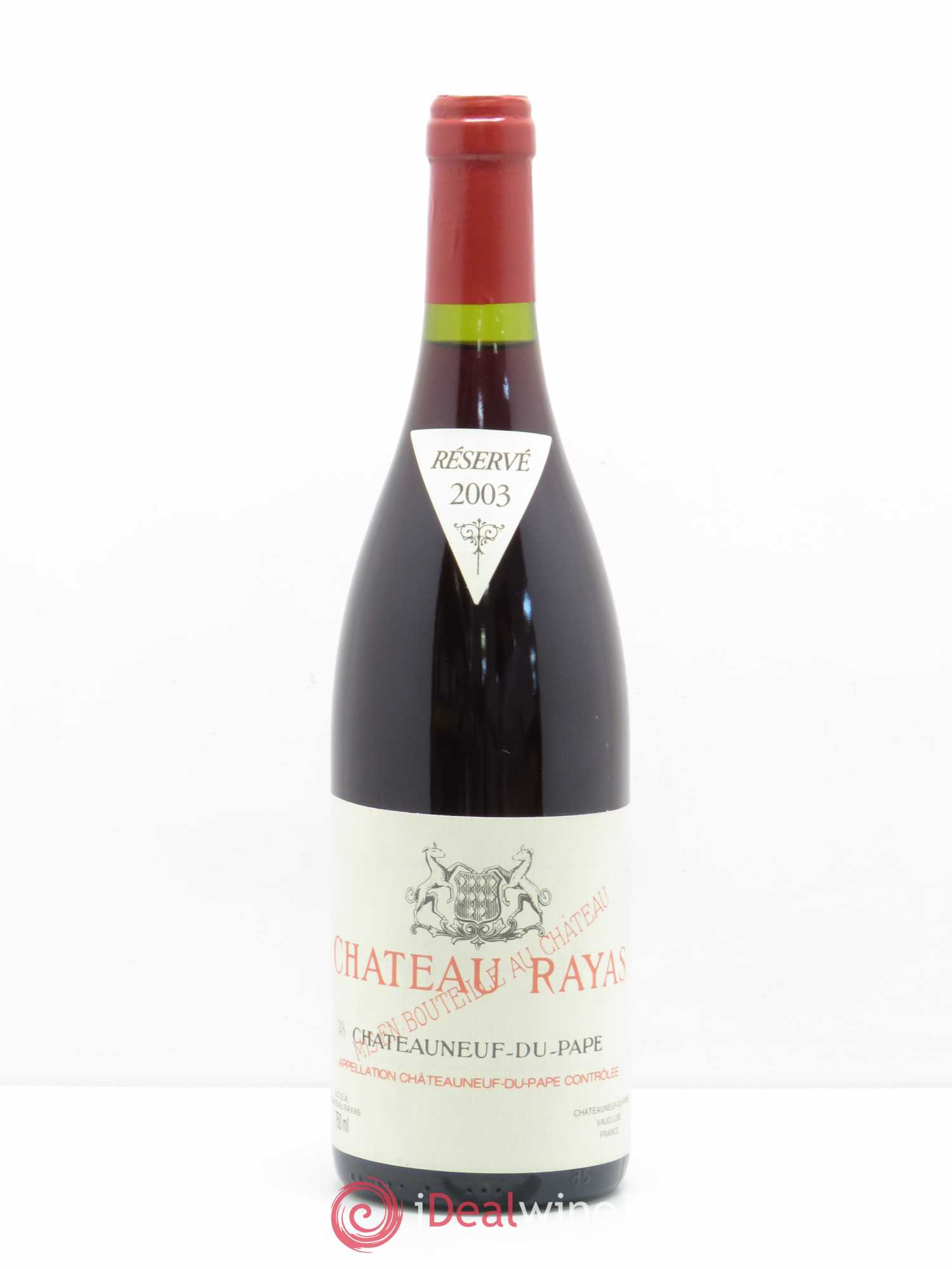 Châteauneuf-du-Pape Château Rayas Emmanuel Reynaud 2003 - Lot de 1 bouteille - 0