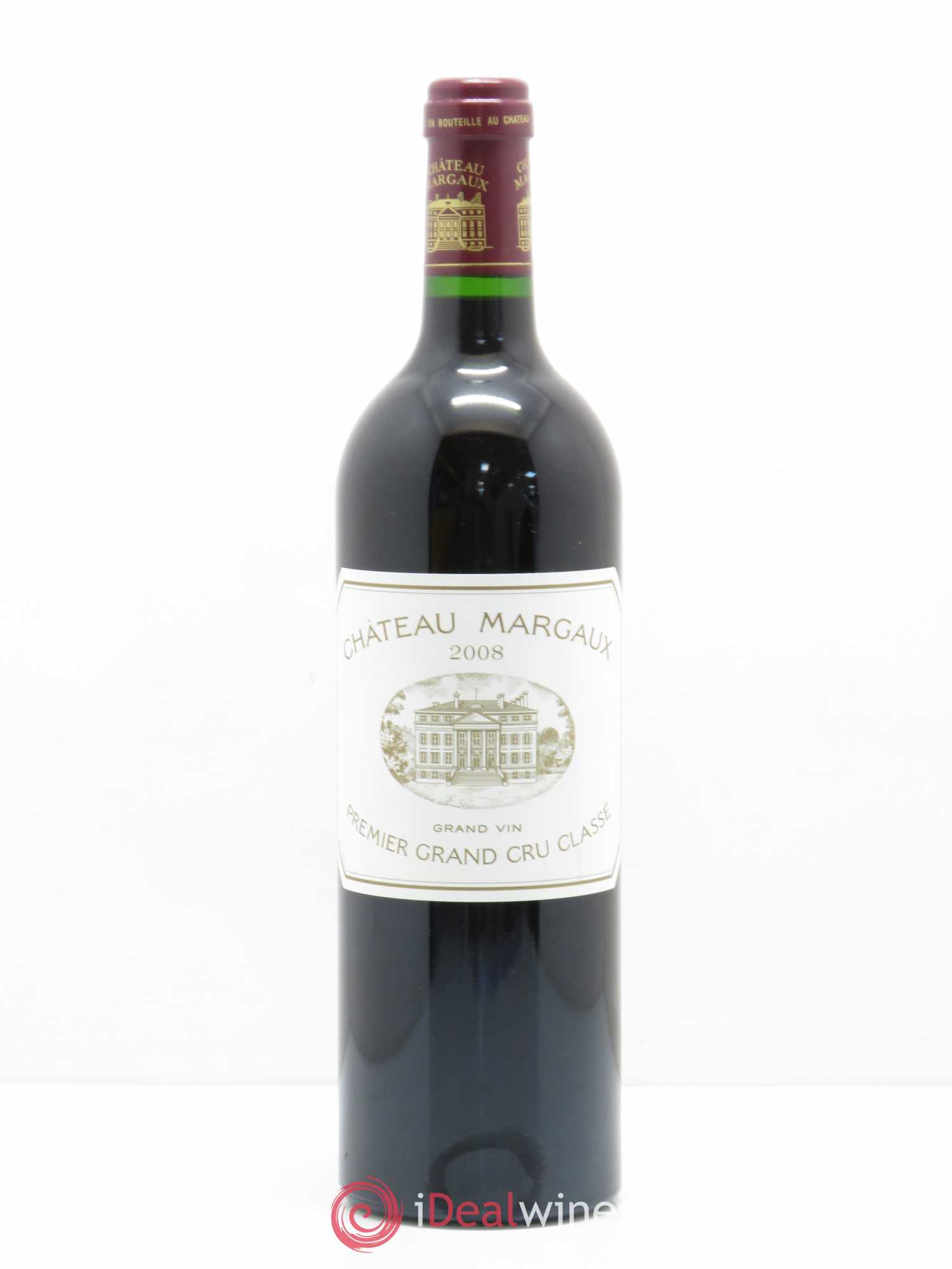 Château Margaux 1er Grand Cru Classé 2008 - Lot de 1 bouteille - 0