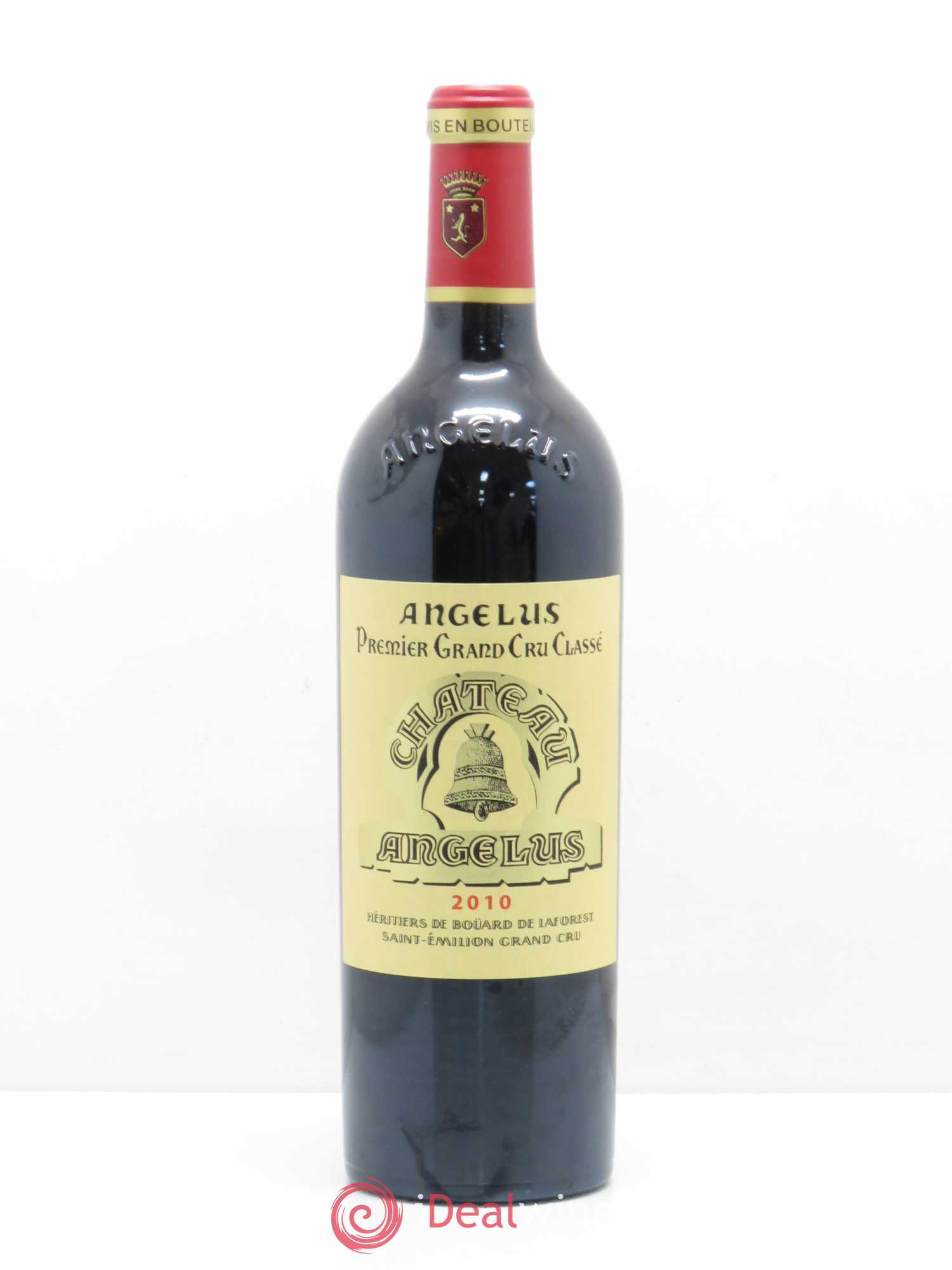 Château Angélus 1er Grand Cru Classé A 2010 - Lot de 1 bouteille - 0