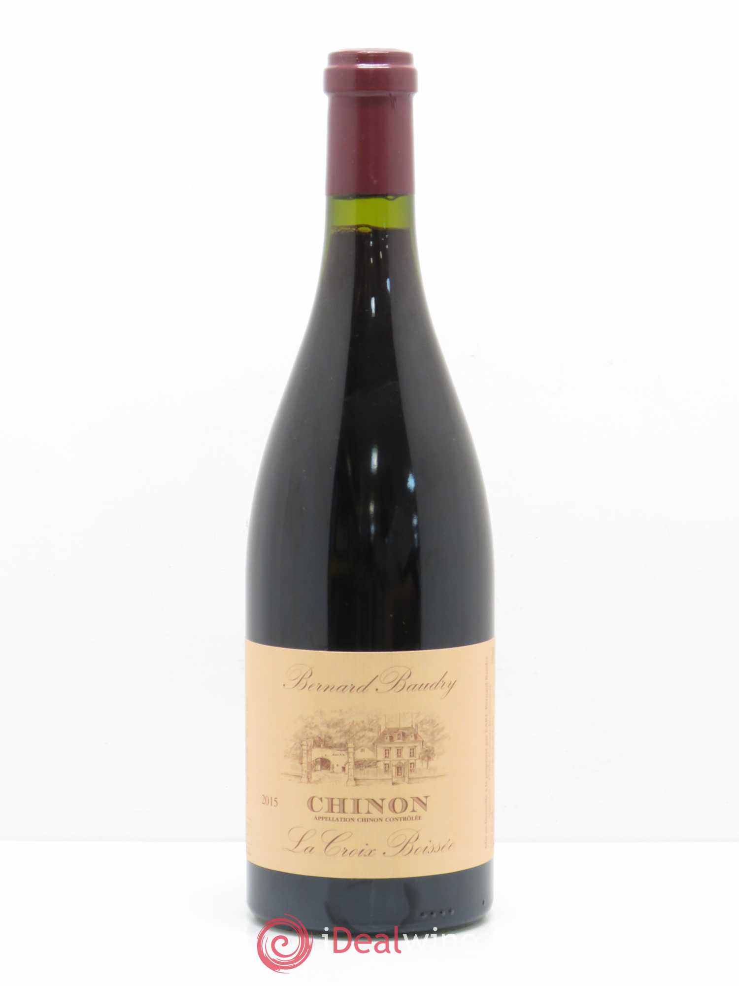 Chinon La Croix Boissée Bernard Baudry 2015 - Lot de 1 bouteille - 0