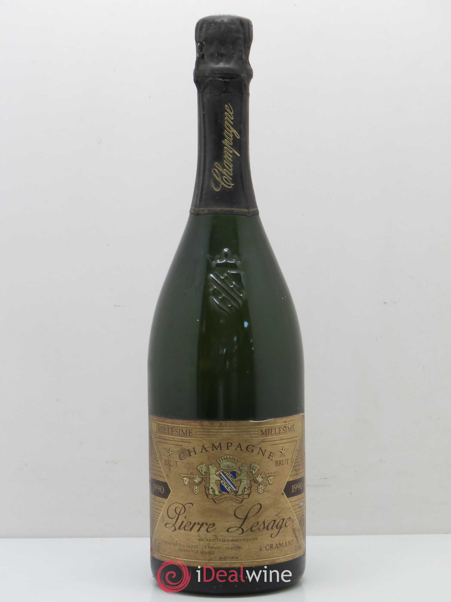 Champagne Brut Pierre Lesage 1990 - Posten von 1 Flasche - 0