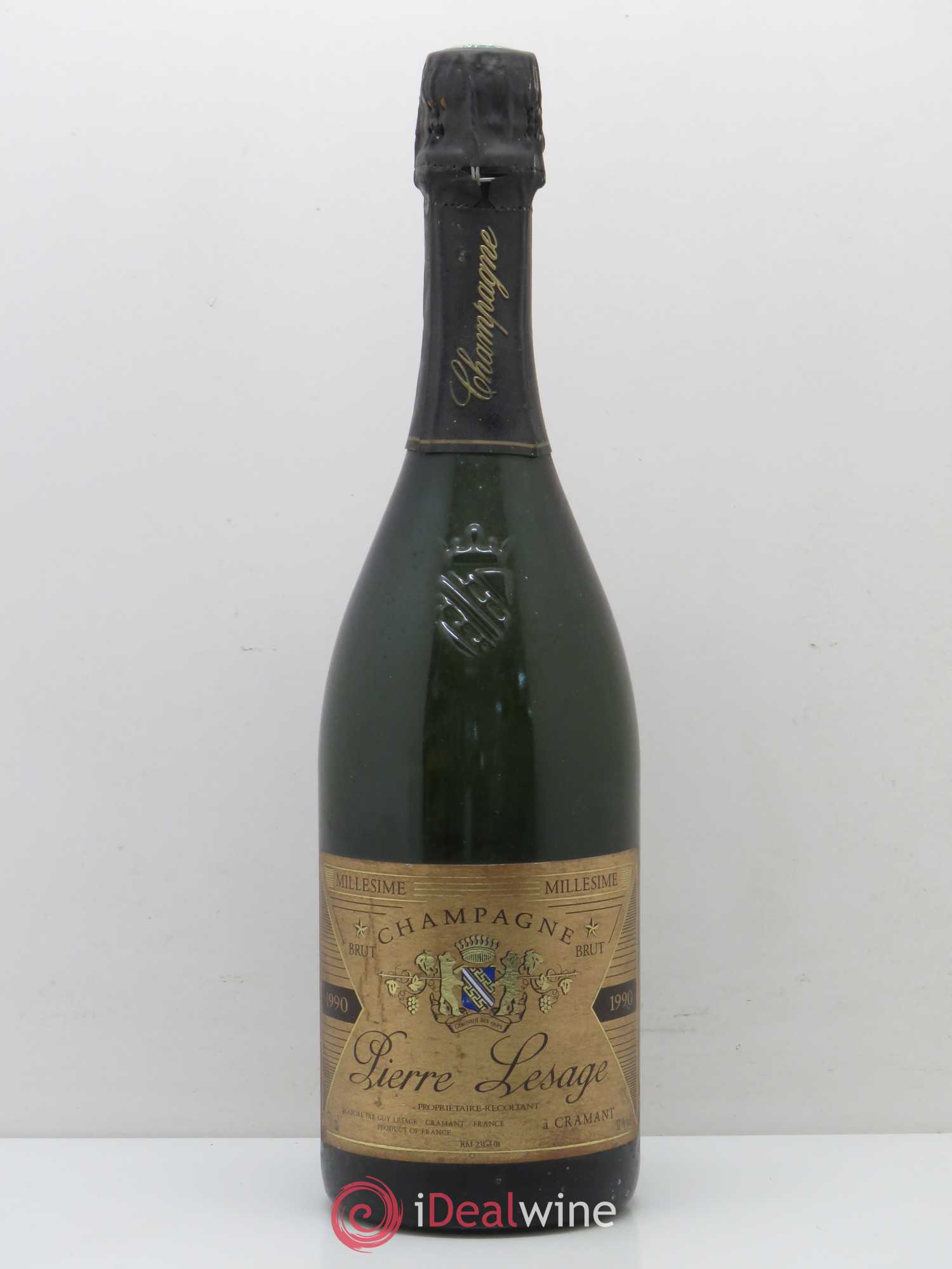 Champagne Brut Pierre Lesage 1990 - Posten von 1 Flasche - 0
