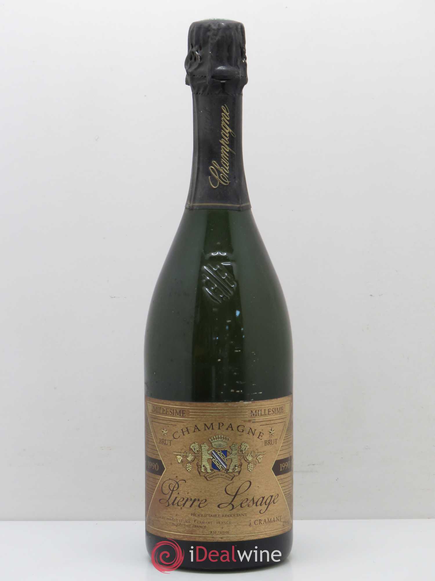 Champagne Brut Pierre Lesage 1990 - Posten von 1 Flasche - 0