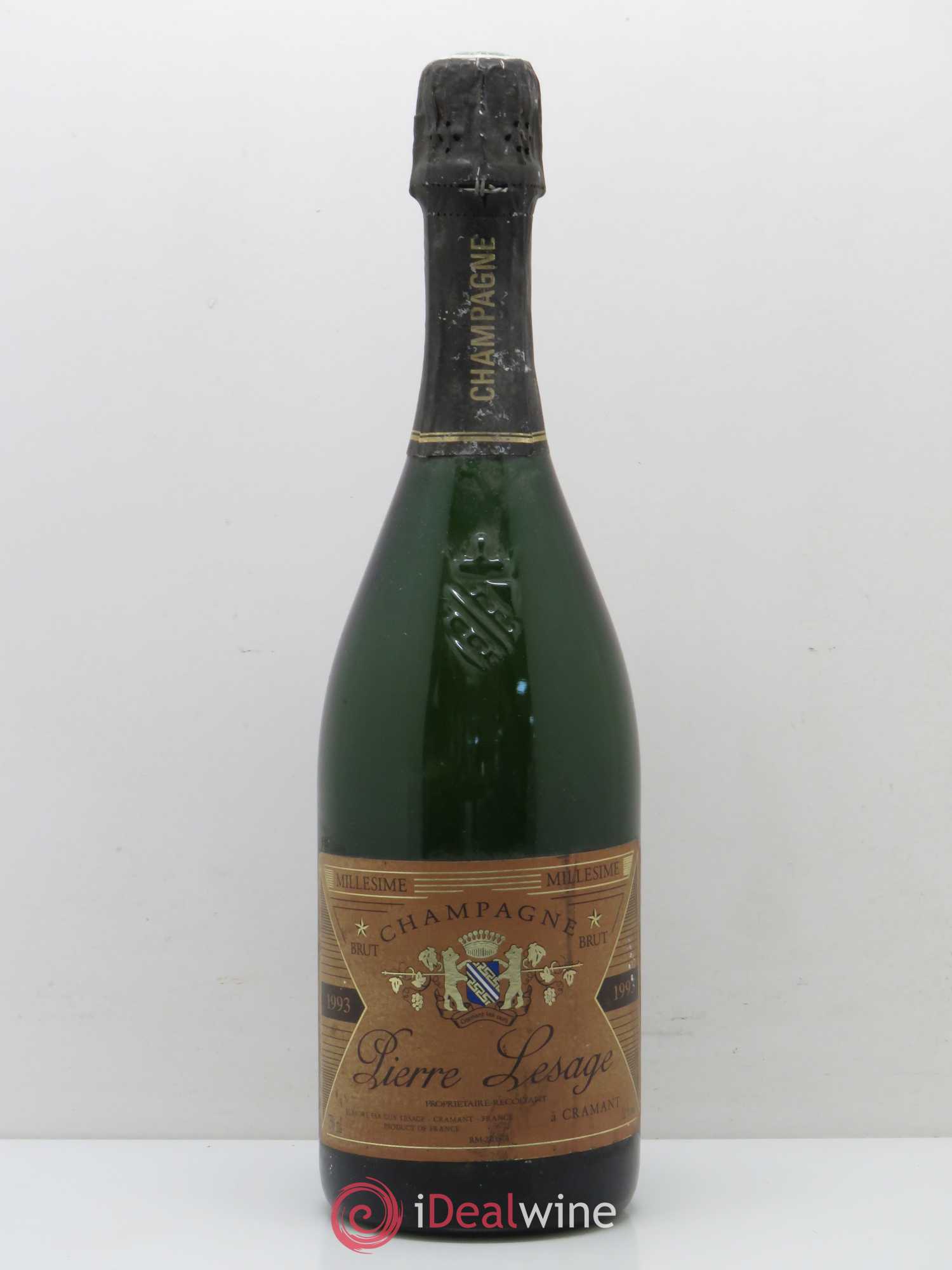 Champagne Brut Pierre Lesage 1993 - Posten von 1 Flasche - 0