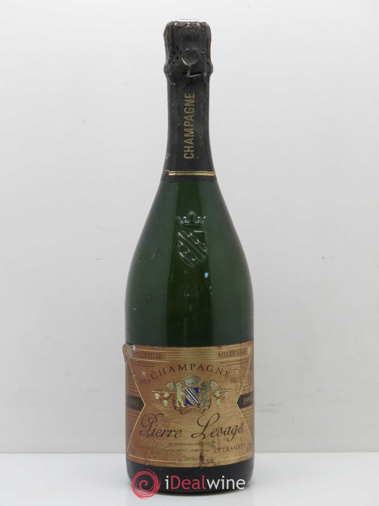 Champagne Brut Pierre Lesage 1993 - Posten von 1 Flasche - 0