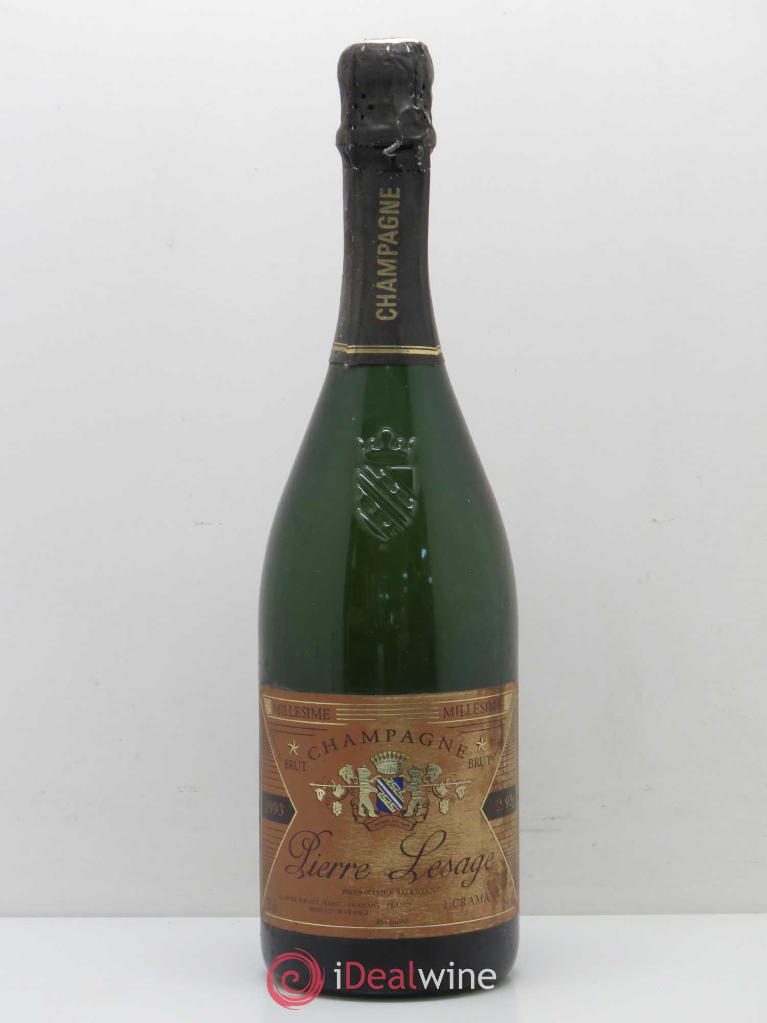 Champagne Brut Pierre Lesage 1993 - Posten von 1 Flasche - 0