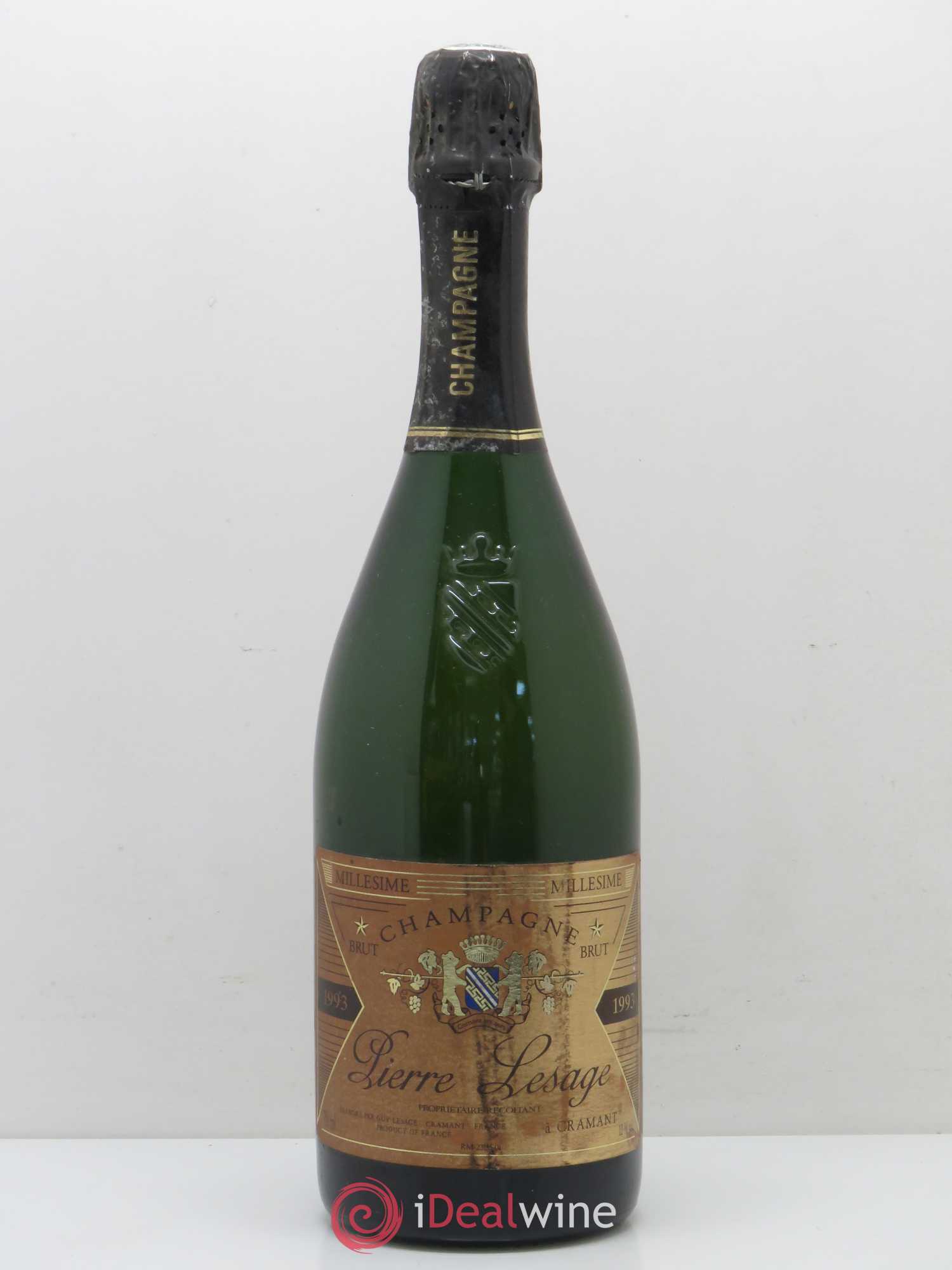 Champagne Brut Pierre Lesage 1993 - Posten von 1 Flasche - 0