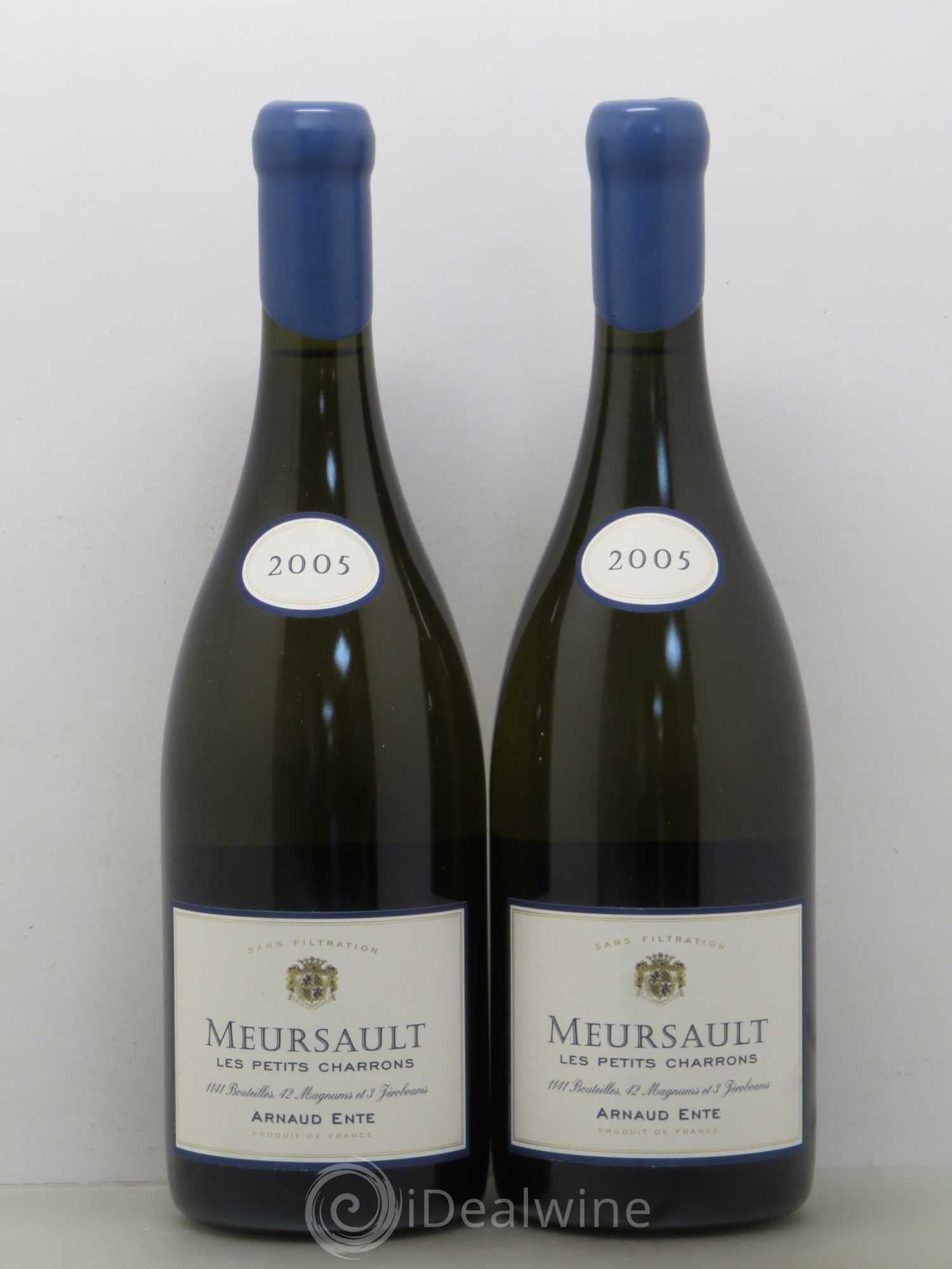 Meursault Les Petits Charrons Arnaud Ente 2005 - Posten von 2 Flaschen - 0