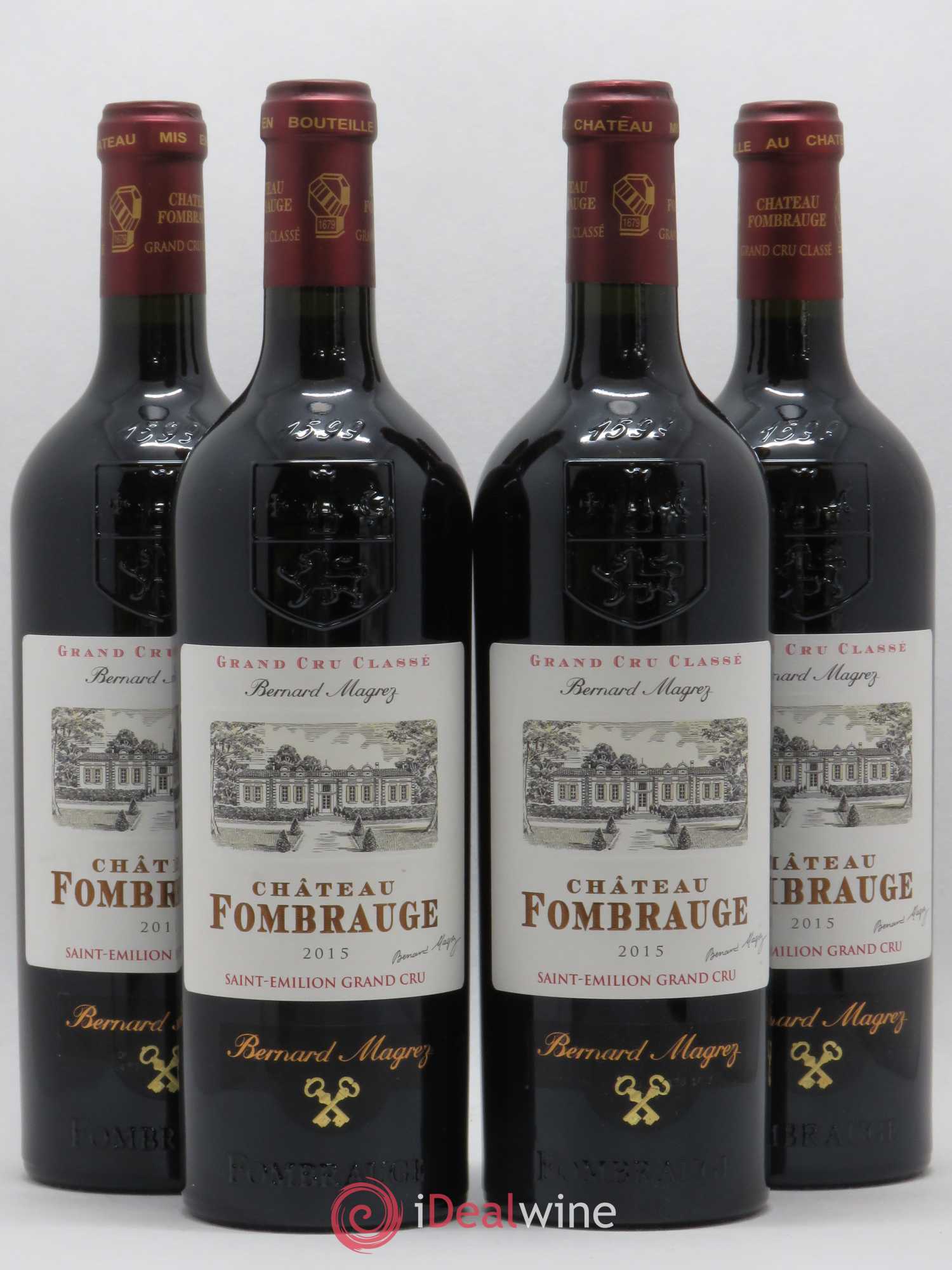 Château Fombrauge Grand Cru Classé 2015 - Lot de 4 bouteilles - 0