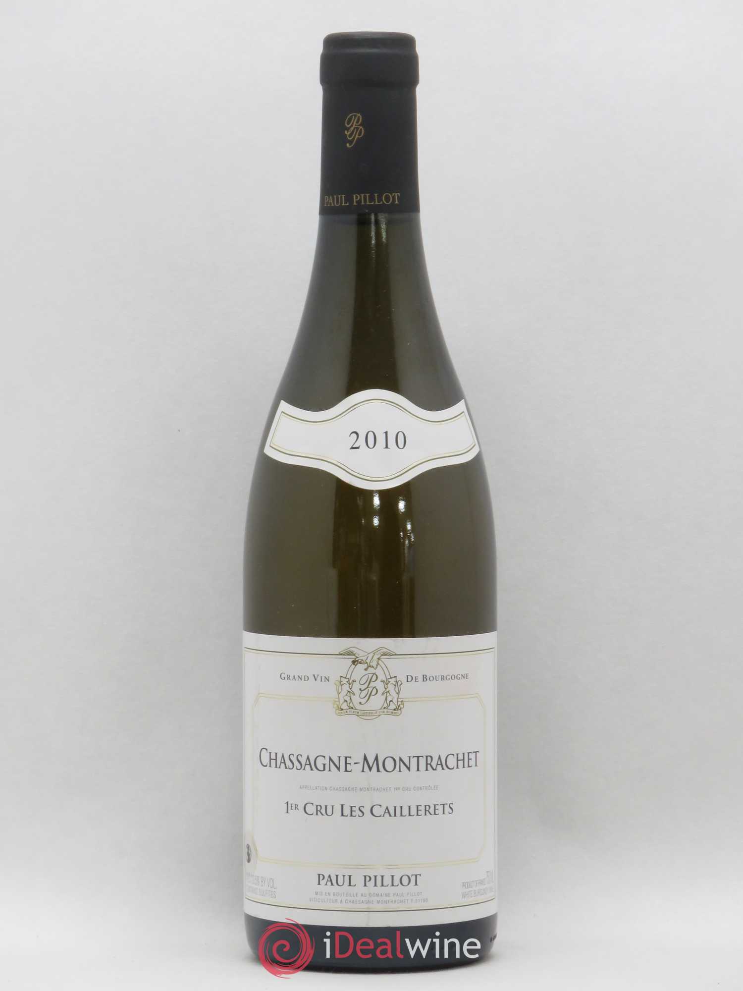 Chassagne-Montrachet 1er Cru Les Caillerets Paul Pillot (Domaine) 2010 - Lot de 1 bouteille - 0