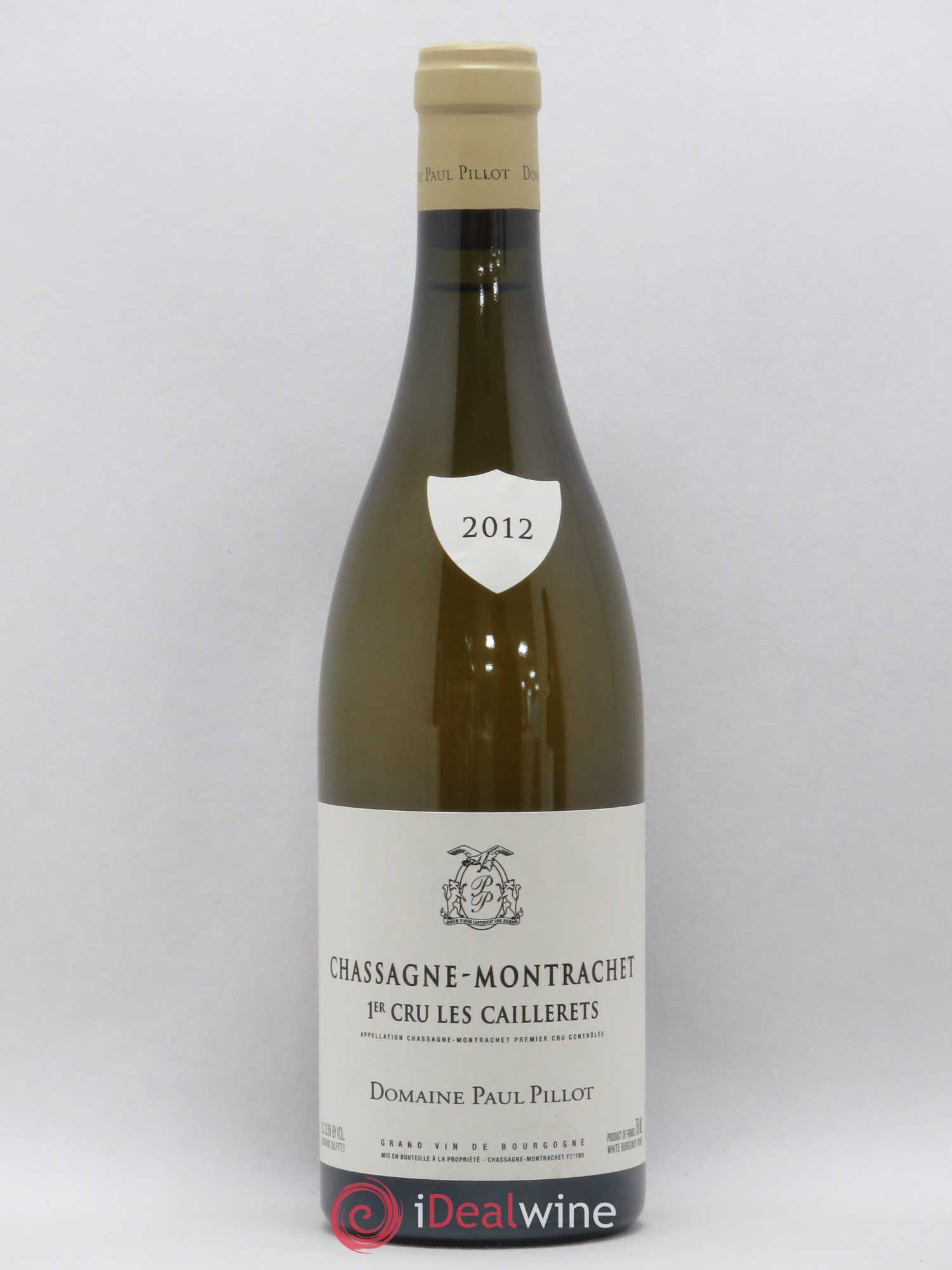Chassagne-Montrachet 1er Cru Les Caillerets Paul Pillot (Domaine) 2012 - Lot de 1 bouteille - 0