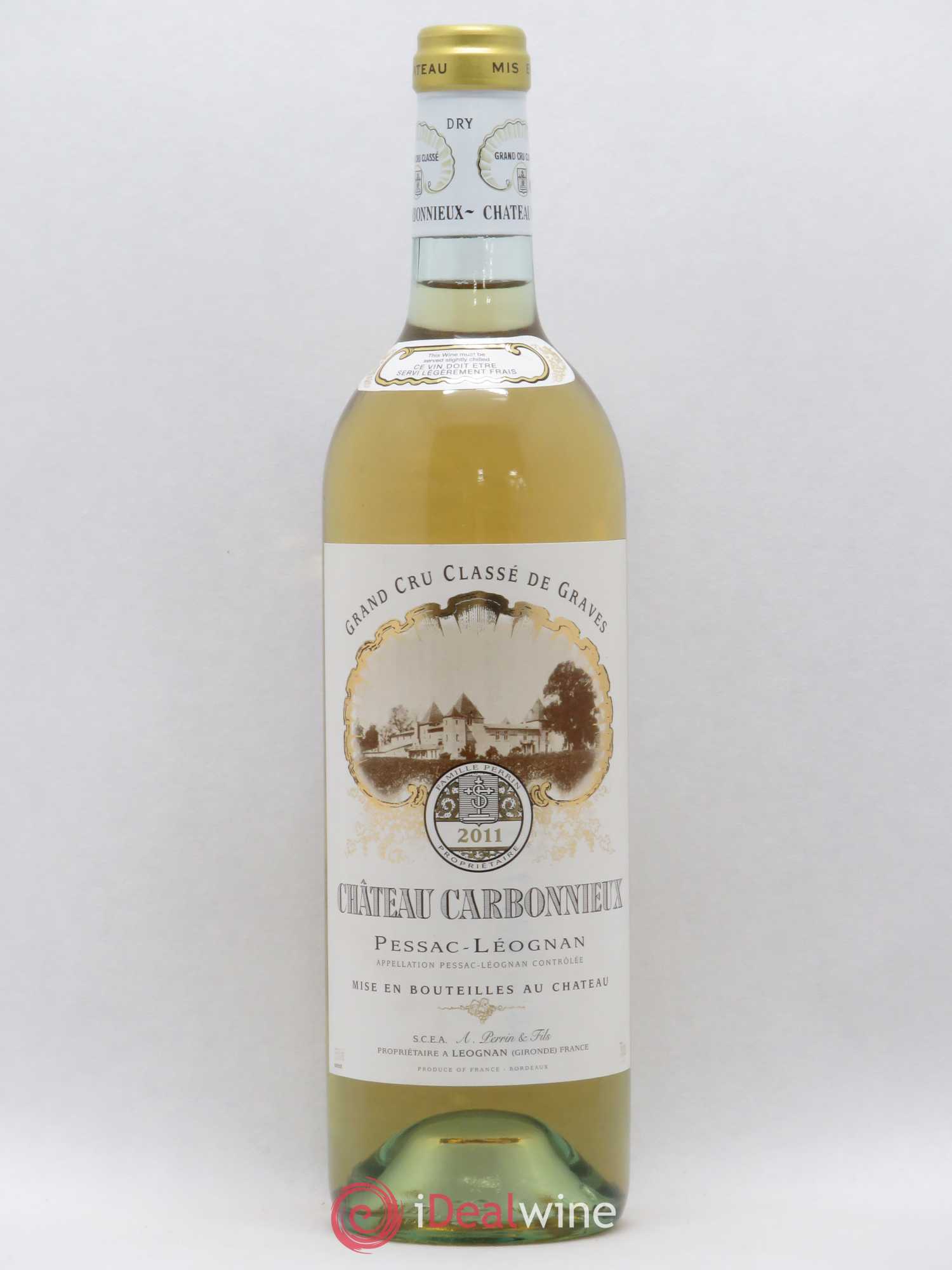 Château Carbonnieux Cru Classé de Graves 2011 - Lot de 1 bouteille - 0