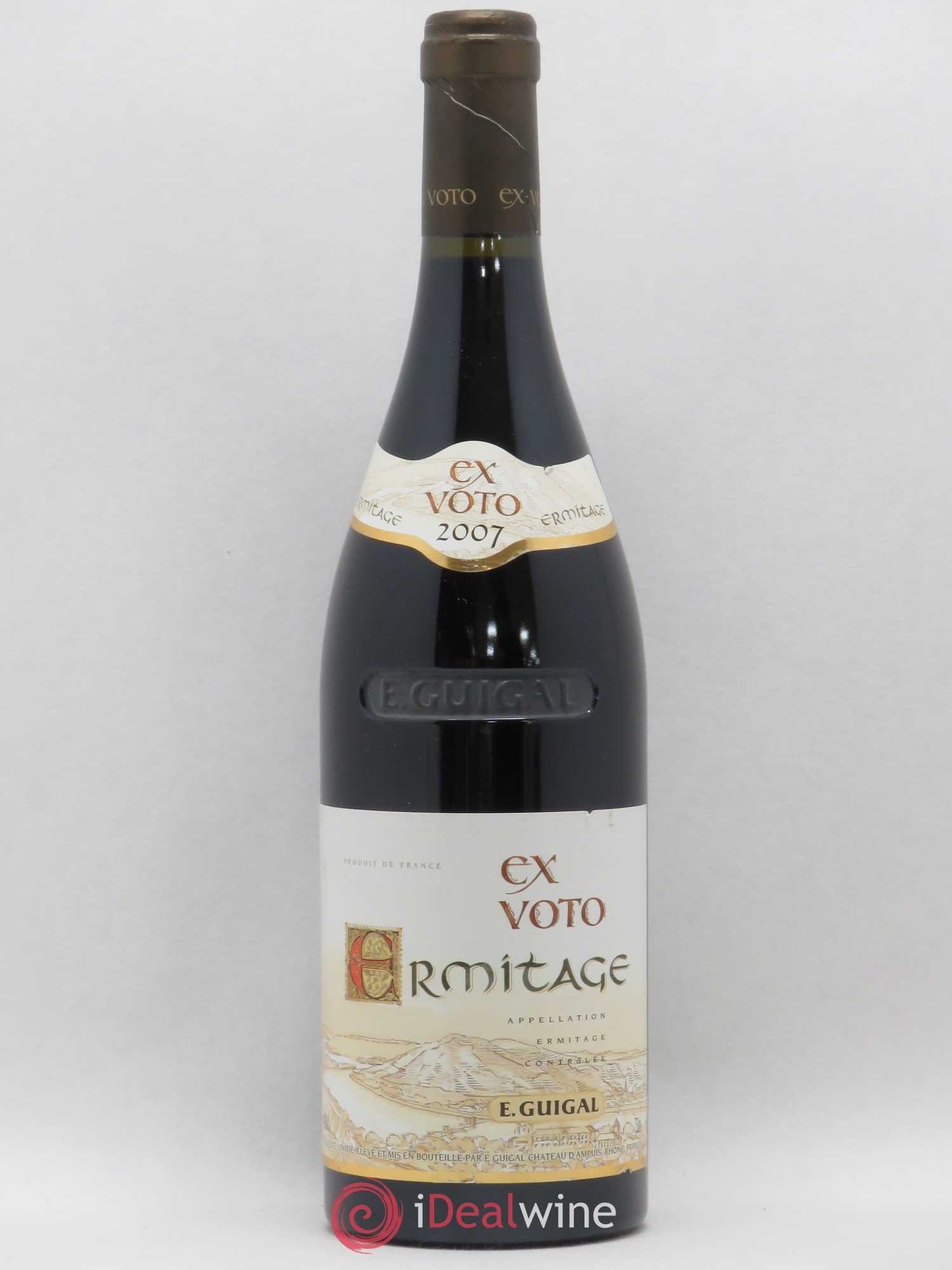 Ermitage Ex Voto Guigal 2007 - Lot de 1 bouteille - 0