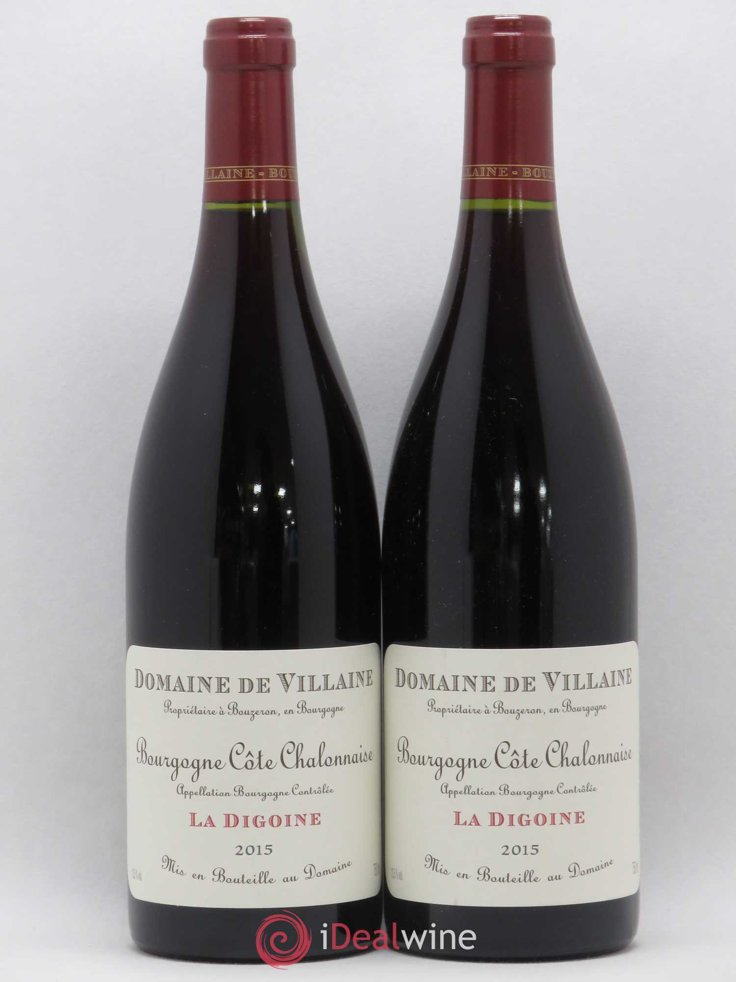 Bourgogne La Digoine Domaine de Villaine 2015 - Lotto di 2 bottiglie - 0