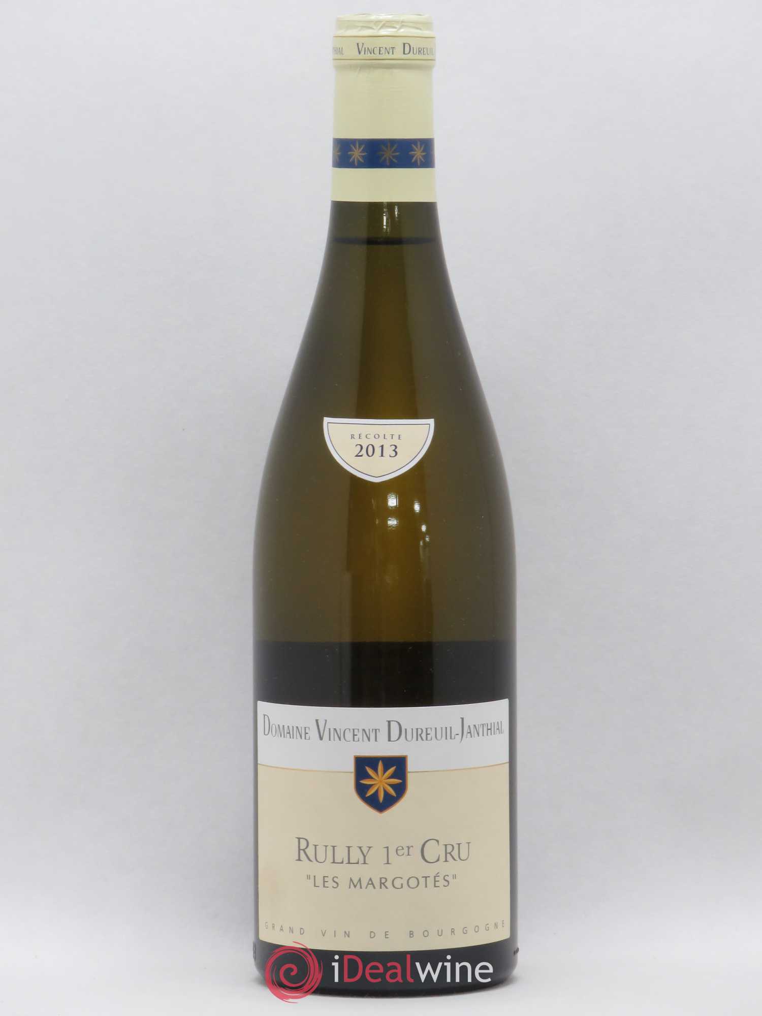 Rully 1er Cru Les Margotés Vincent Dureuil-Janthial 2013 - Lot de 1 bouteille - 0