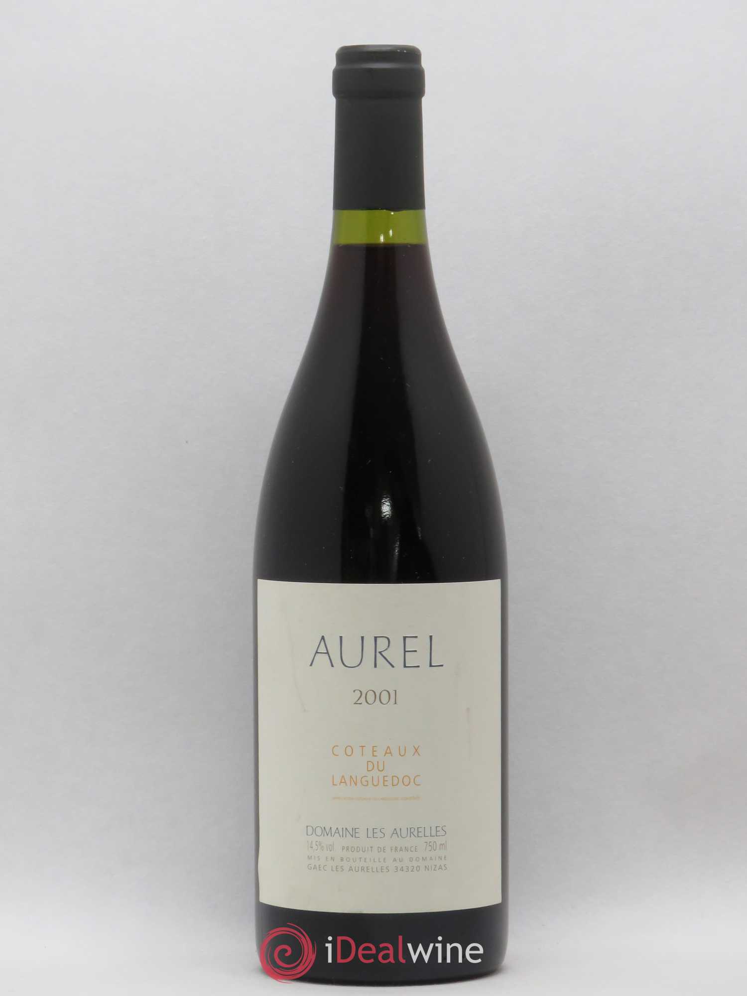 Coteaux du Languedoc Aurel Domaine les Aurelles 2001 - Lot de 1 bouteille - 0