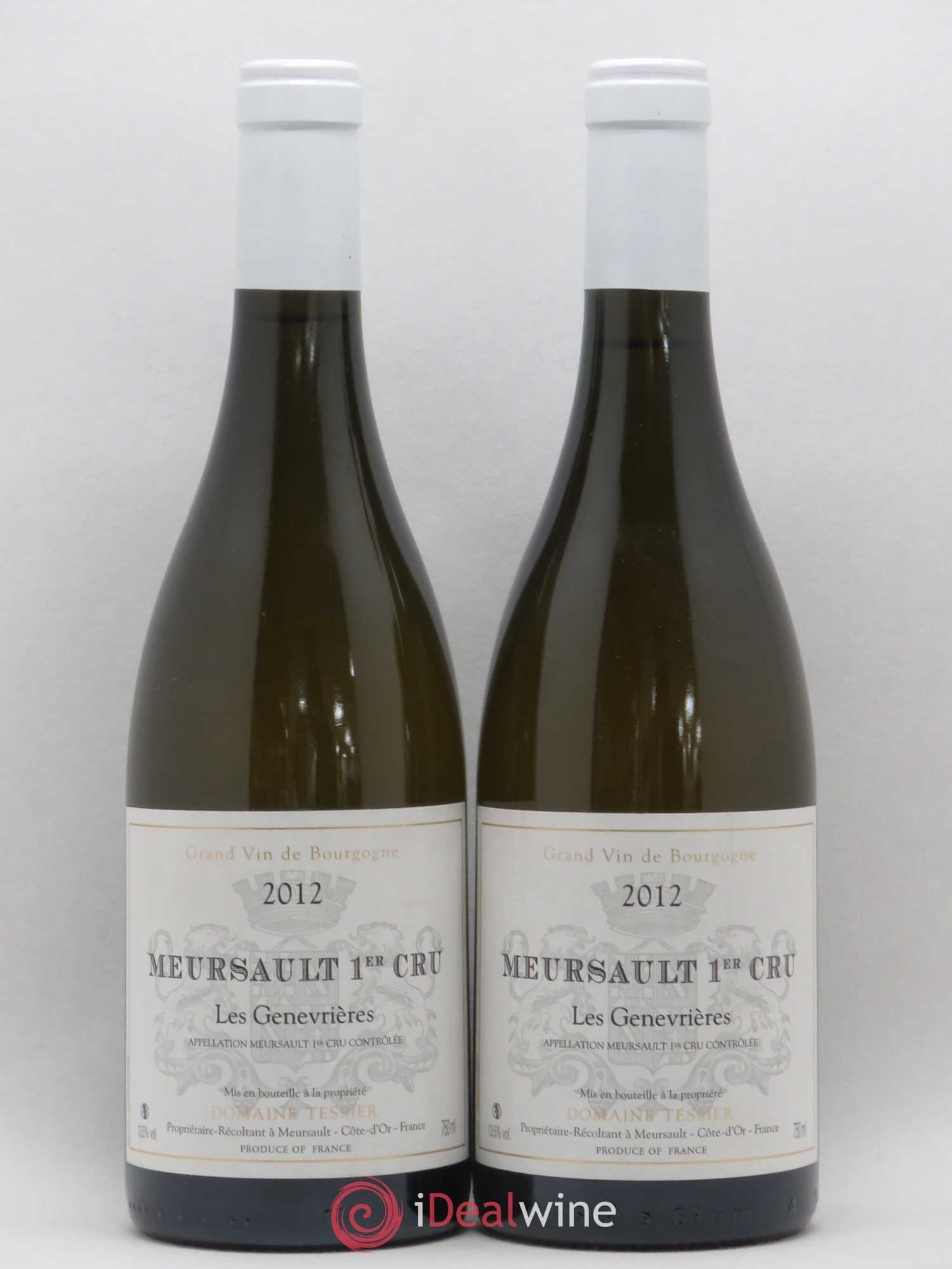 Meursault 1er Cru Les Genevrieres Domaine Tessier 2012 - Posten von 2 Flaschen - 0