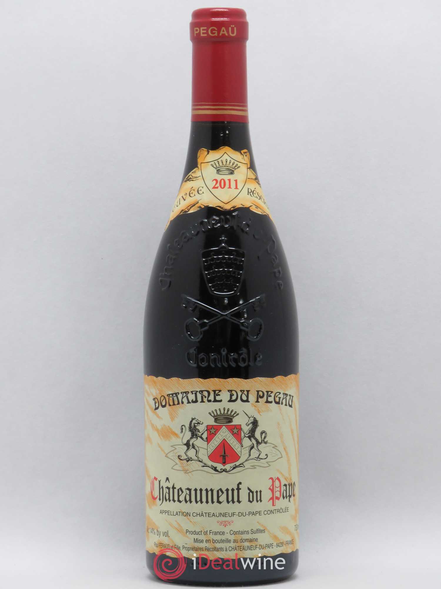 Châteauneuf-du-Pape Domaine du Pégau Cuvée Réservée Paul et Laurence Féraud 2011 - Lot de 1 bouteille - 0