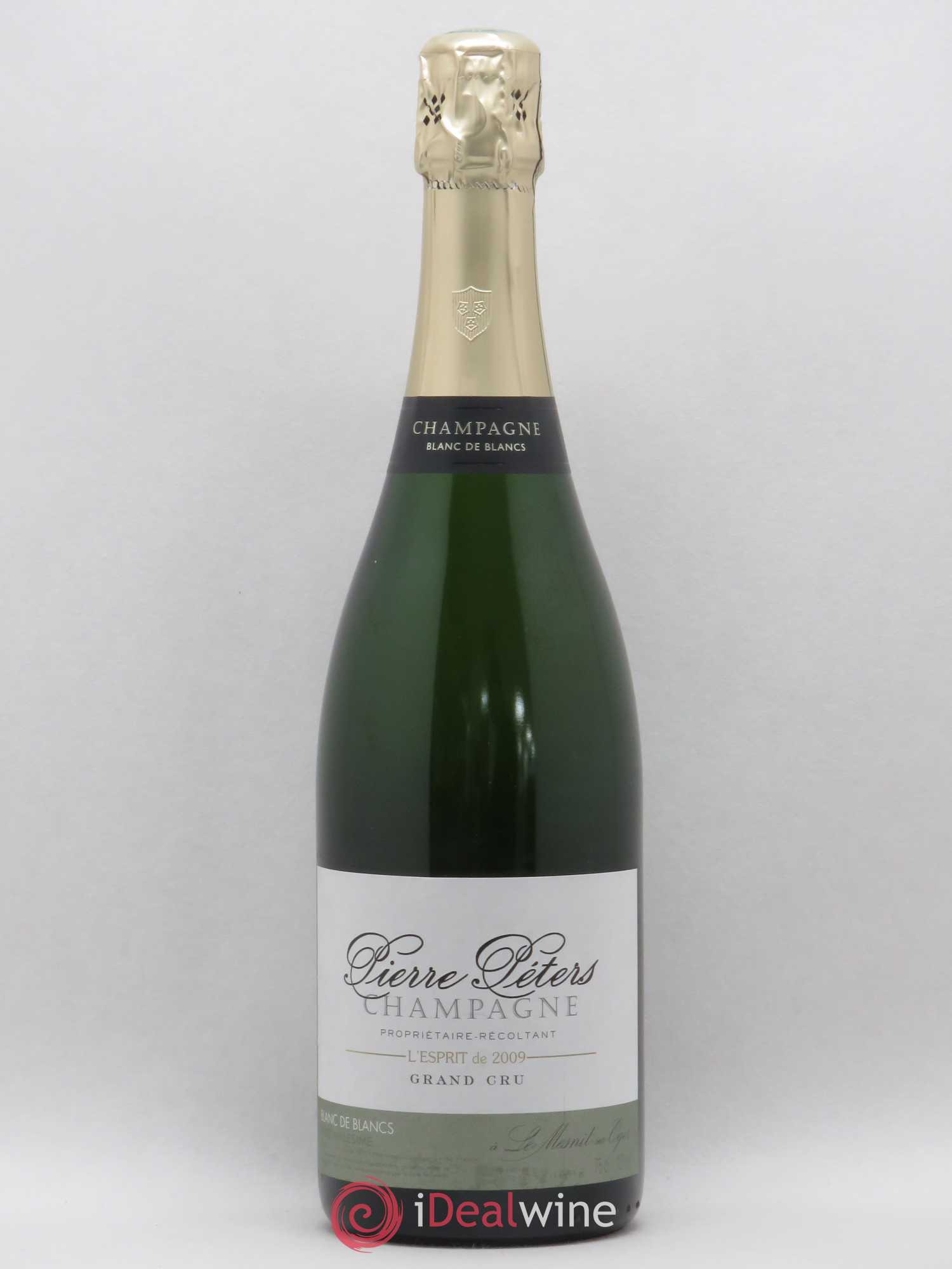 l'Esprit Blanc de Blancs Brut Pierre Péters Grand Cru 2009 - Lot de 1 bouteille - 0