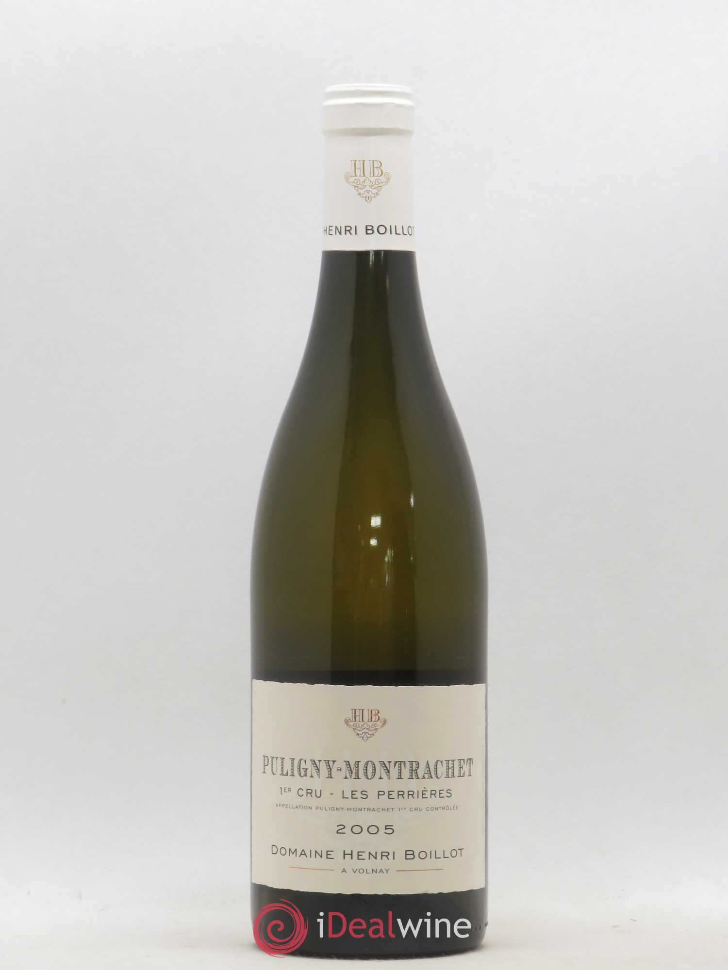 Puligny-Montrachet 1er Cru Les Perrières Henri Boillot (Domaine) 2005 - Lot de 1 bouteille - 0