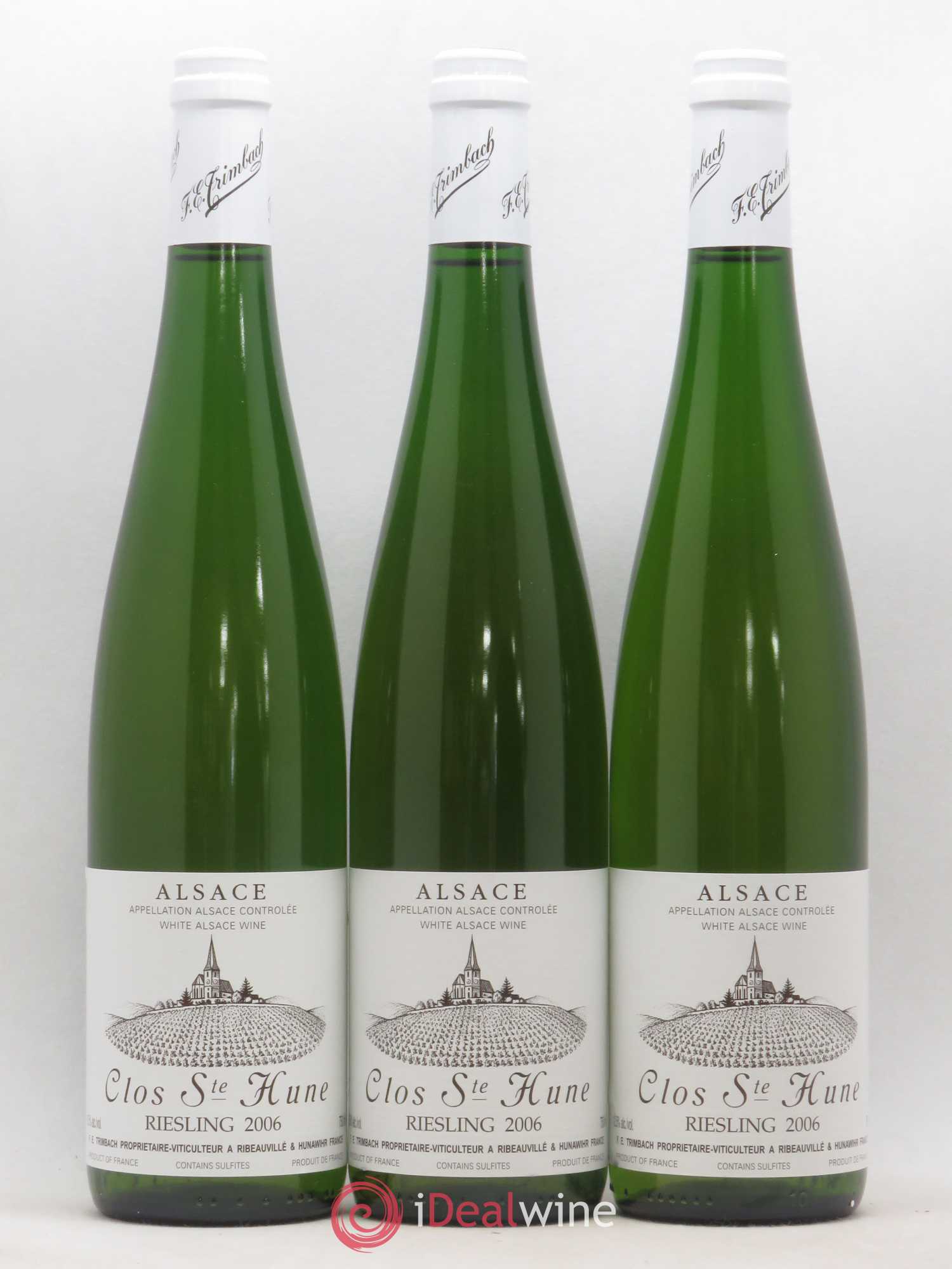 Alsace Riesling Clos Sainte-Hune Trimbach (Domaine) 2006 - Lot de 3 bouteilles - 0