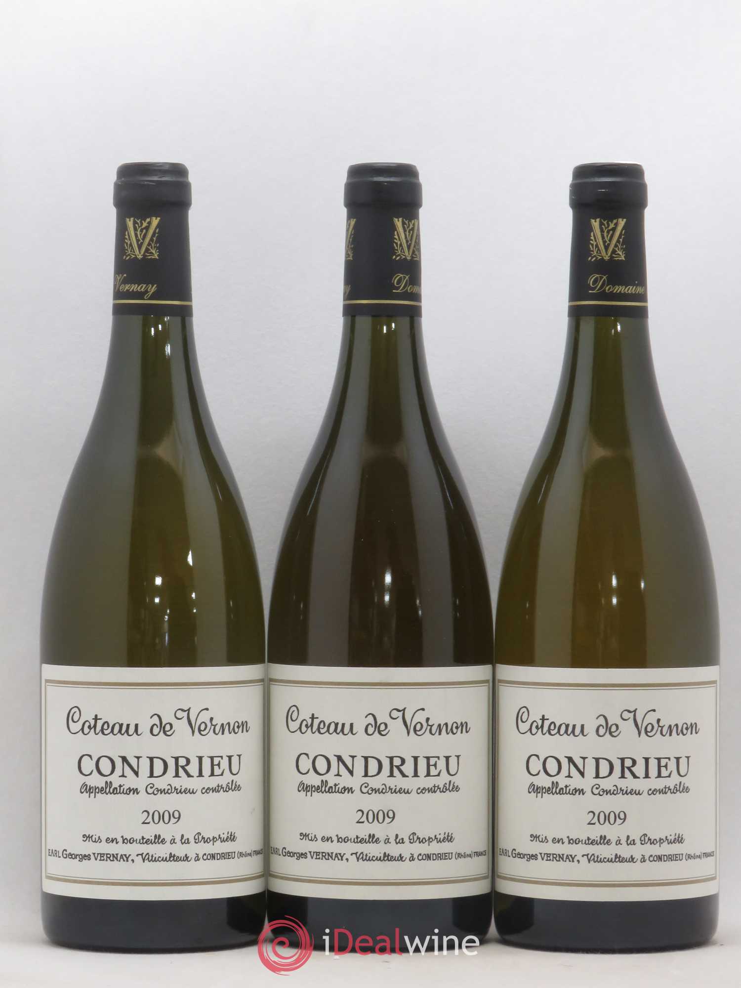 Condrieu Coteau de Vernon Georges Vernay 2009 - Lot de 3 bouteilles - 0