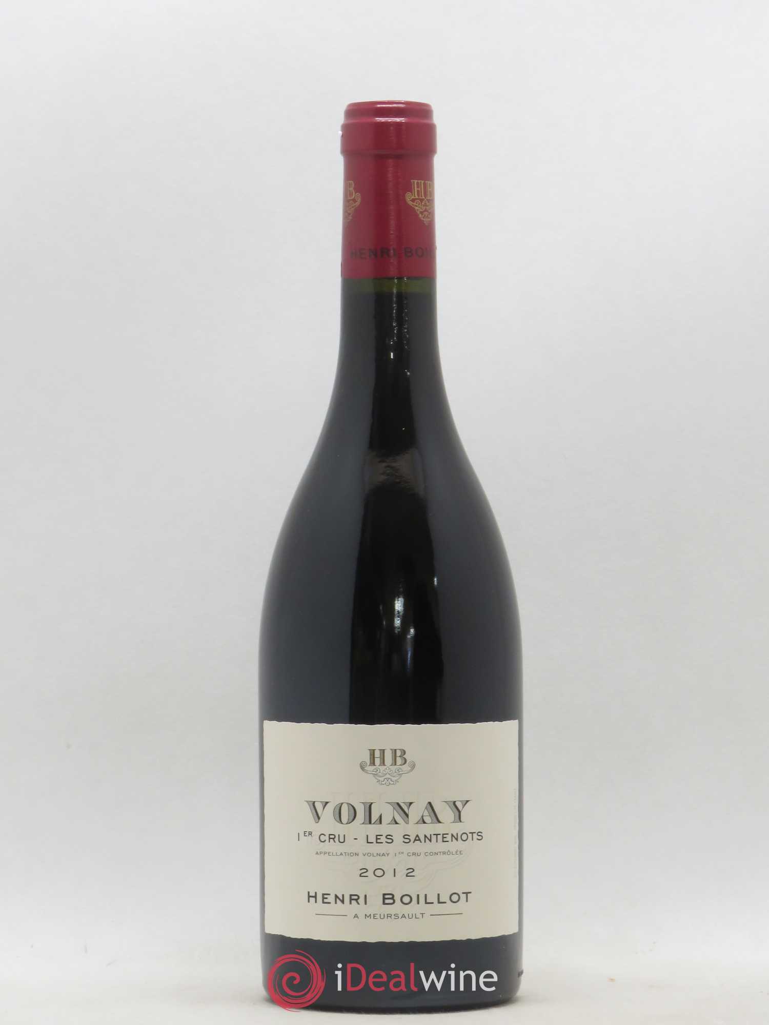 Volnay 1er Cru Santenots Henri Boillot 2012 - Posten von 1 Flasche - 0