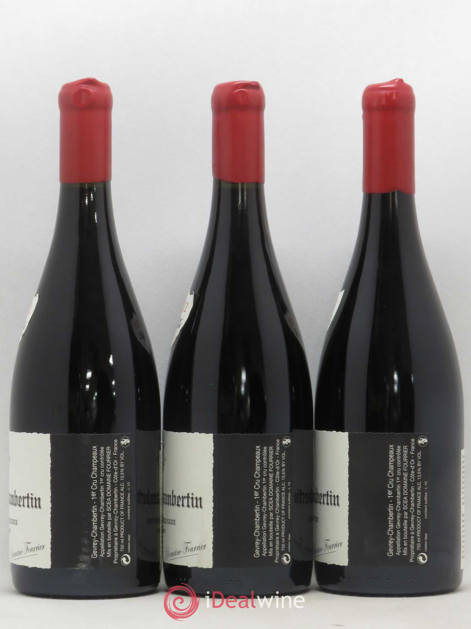 Gevrey-Chambertin 1er Cru Les Champeaux Vieilles Vignes Fourrier (Domaine) 2012 - Lot de 3 bouteilles - 1