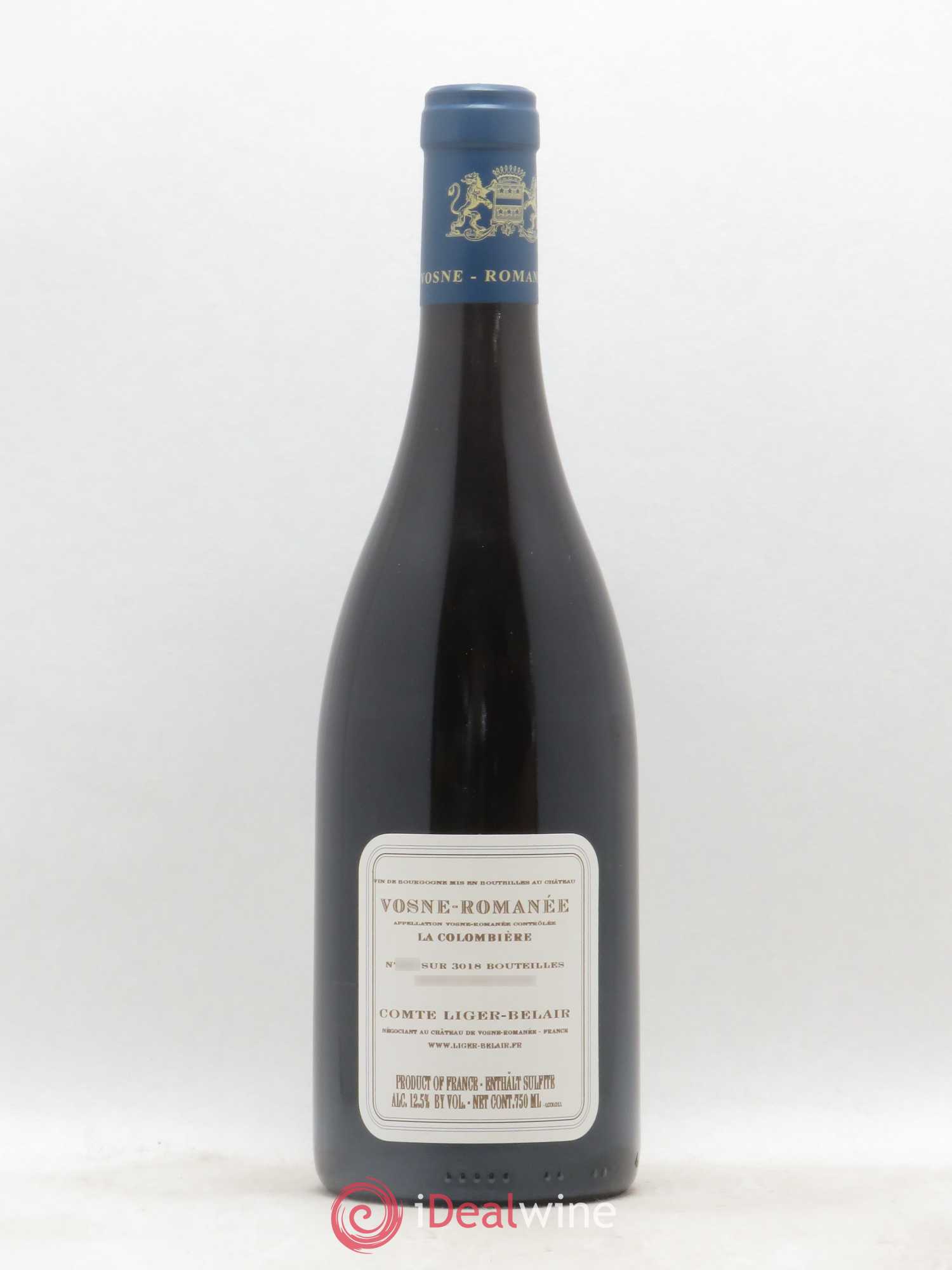 Vosne-Romanée La Colombière Comte Liger-Belair (Domaine du) 2011 - Lot de 1 bouteille - 1