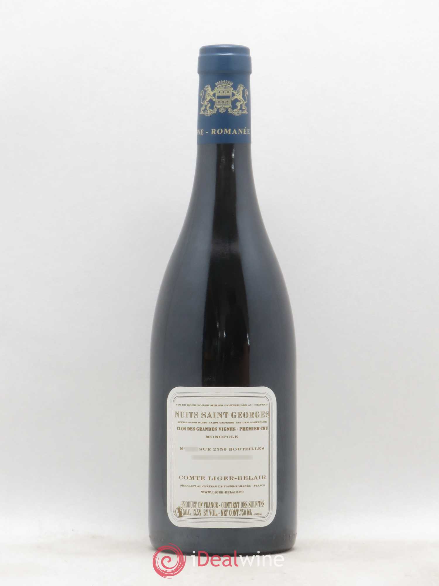 Nuits-Saint-Georges 1er Cru Clos des Grandes Vignes Comte Liger-Belair (Domaine du) 2013 - Lot de 1 bouteille - 1