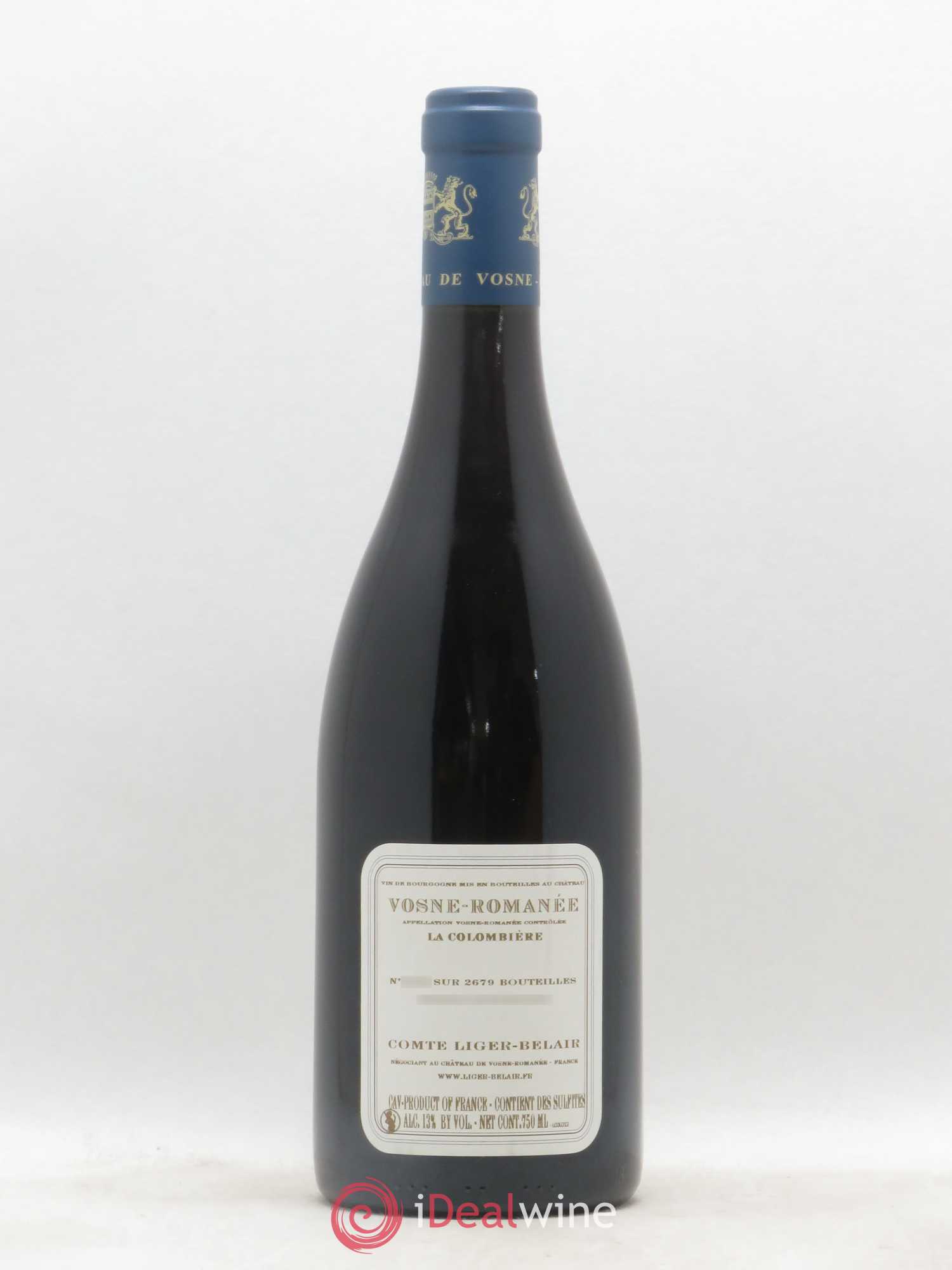 Vosne-Romanée La Colombière Comte Liger-Belair (Domaine du) 2013 - Lot of 1 bottle - 1