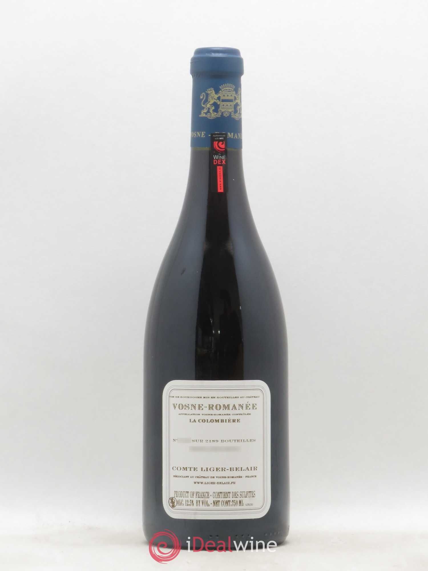 Vosne-Romanée La Colombière Comte Liger-Belair (Domaine du) 2010 - Lot de 1 bouteille - 1