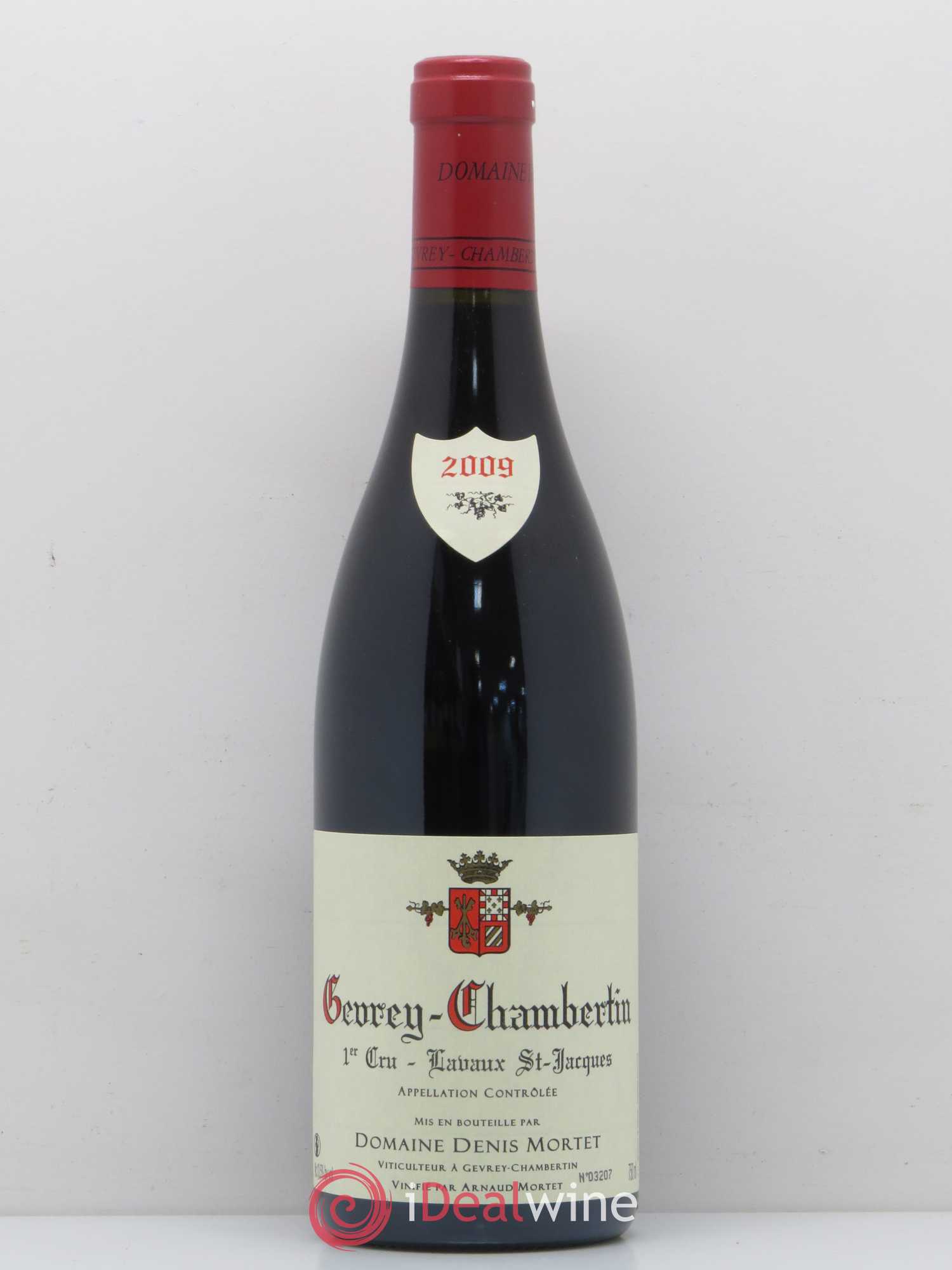 Gevrey-Chambertin 1er Cru Lavaux Saint Jacques Denis Mortet (Domaine) 2009 - Lot de 1 bouteille - 0