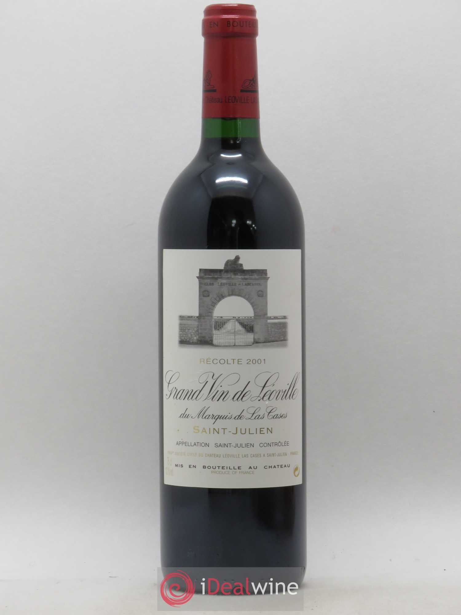 Château Léoville Las Cases 2ème Grand Cru Classé 2001 - Lot de 1 bouteille - 0