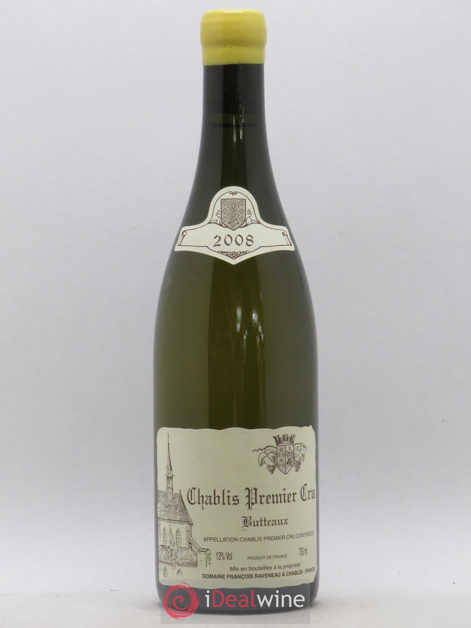 Chablis 1er Cru Butteaux Raveneau (Domaine) 2008 - Lot de 1 bouteille - 0