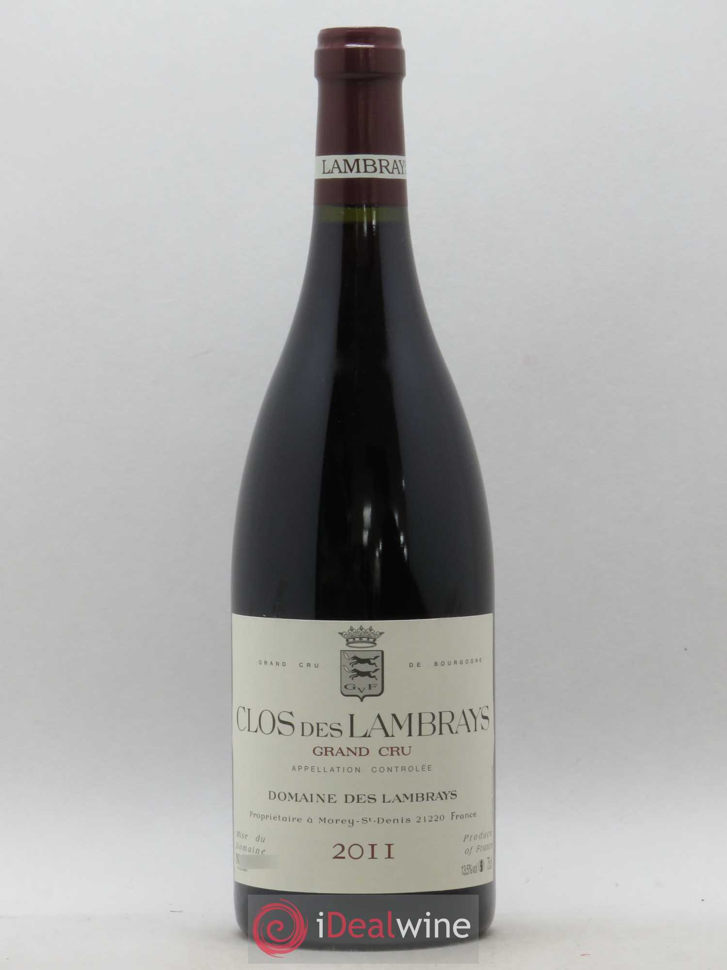 Clos des Lambrays Grand Cru Domaine des Lambrays 2011 - Lot de 1 bouteille - 0