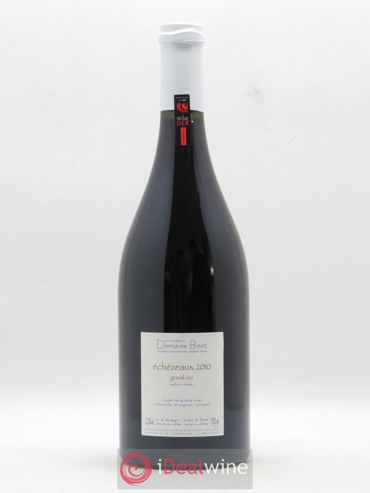 Echezeaux Grand Cru Bizot (Domaine) 2010 - Lot de 1 bouteille - 1