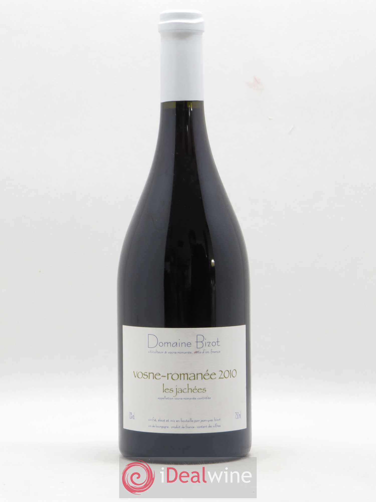Vosne-Romanée Les Jachées Bizot (Domaine) 2010 - Lot de 1 bouteille - 0