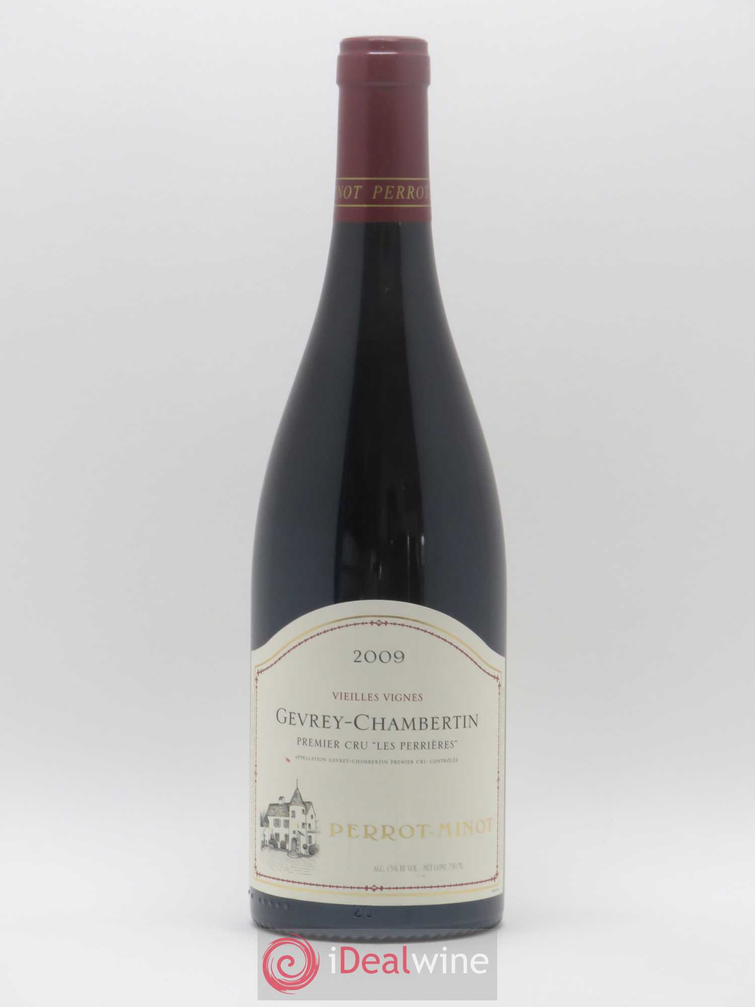 Gevrey-Chambertin 1er Cru Les Perrières Vieilles Vignes Perrot Minot 2009 - Posten von 1 Flasche - 0