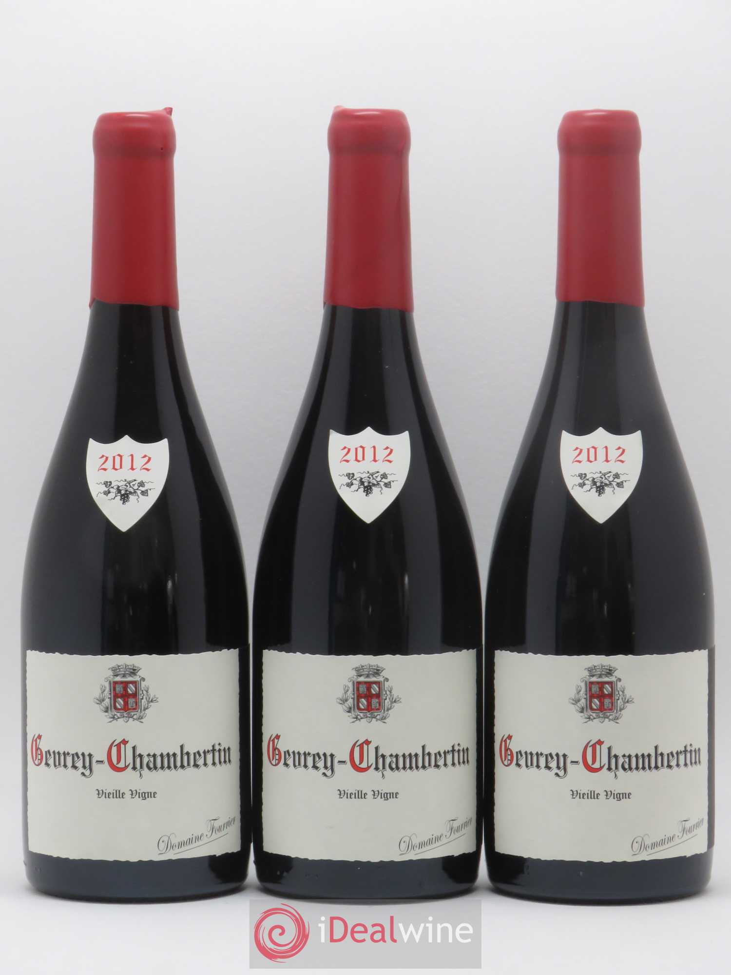 Gevrey-Chambertin Vieille Vigne Fourrier (Domaine) 2012 - Lot de 3 bouteilles - 0