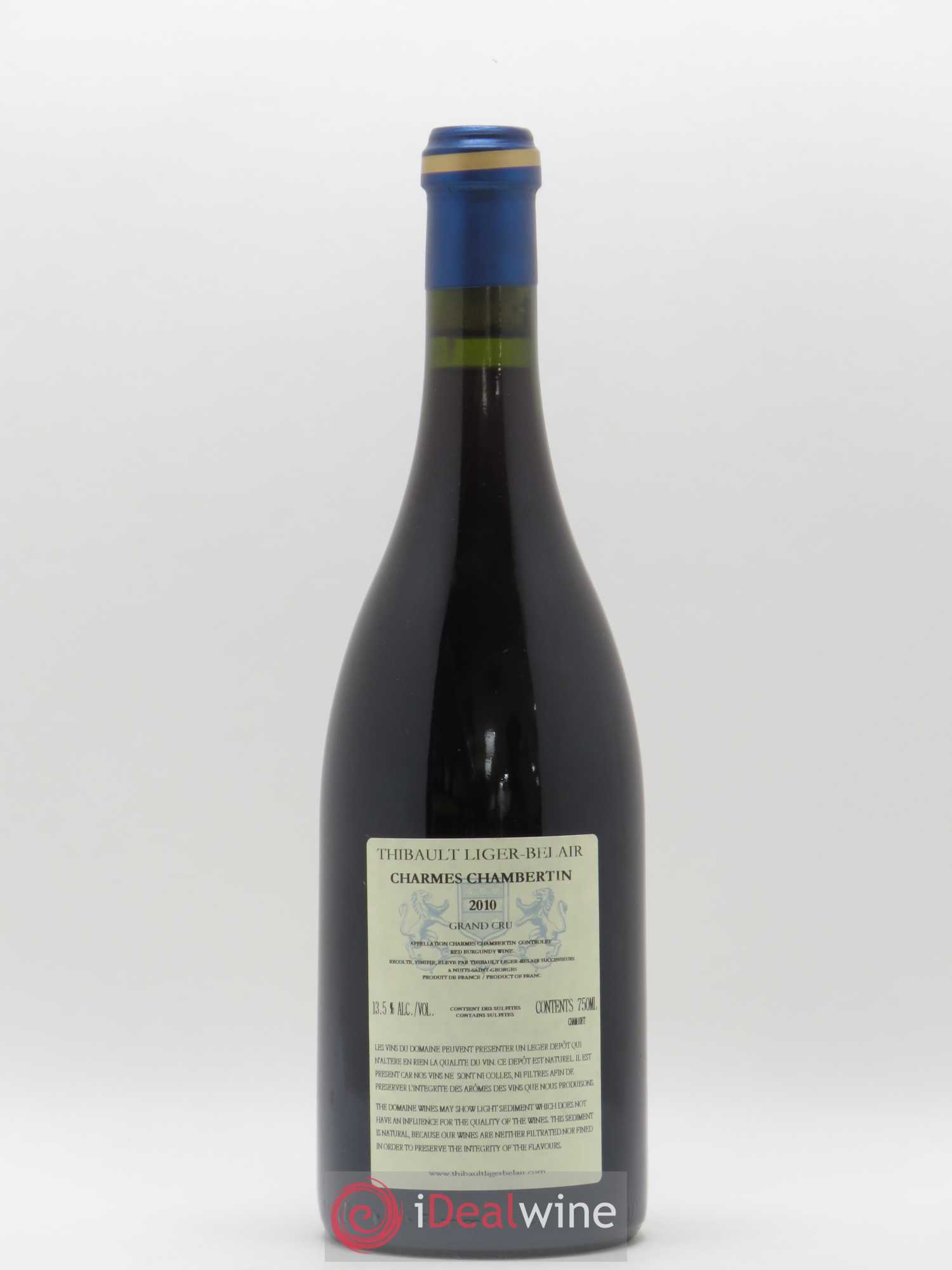 Charmes-Chambertin Grand Cru  2010 - Posten von 1 Flasche - 1