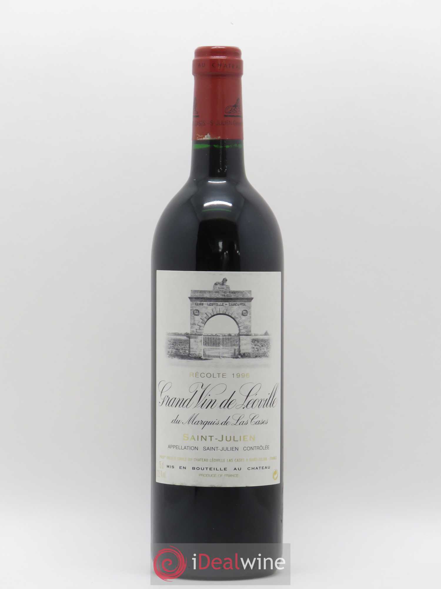 Château Léoville Las Cases 2ème Grand Cru Classé 1996 - Lot de 1 bouteille - 0