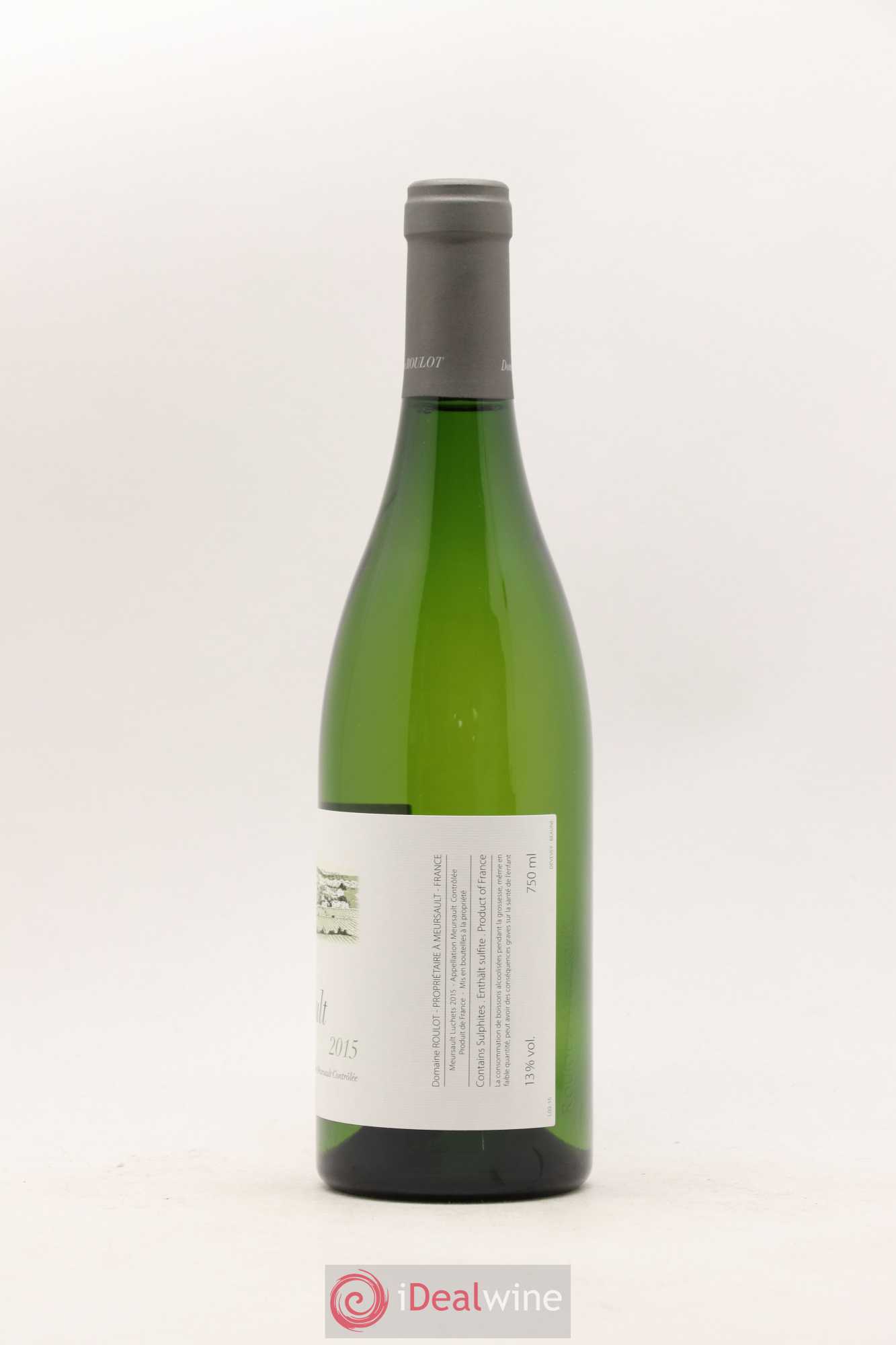 Meursault Luchets Roulot (Domaine) 2015 - Lot de 1 bouteille - 1