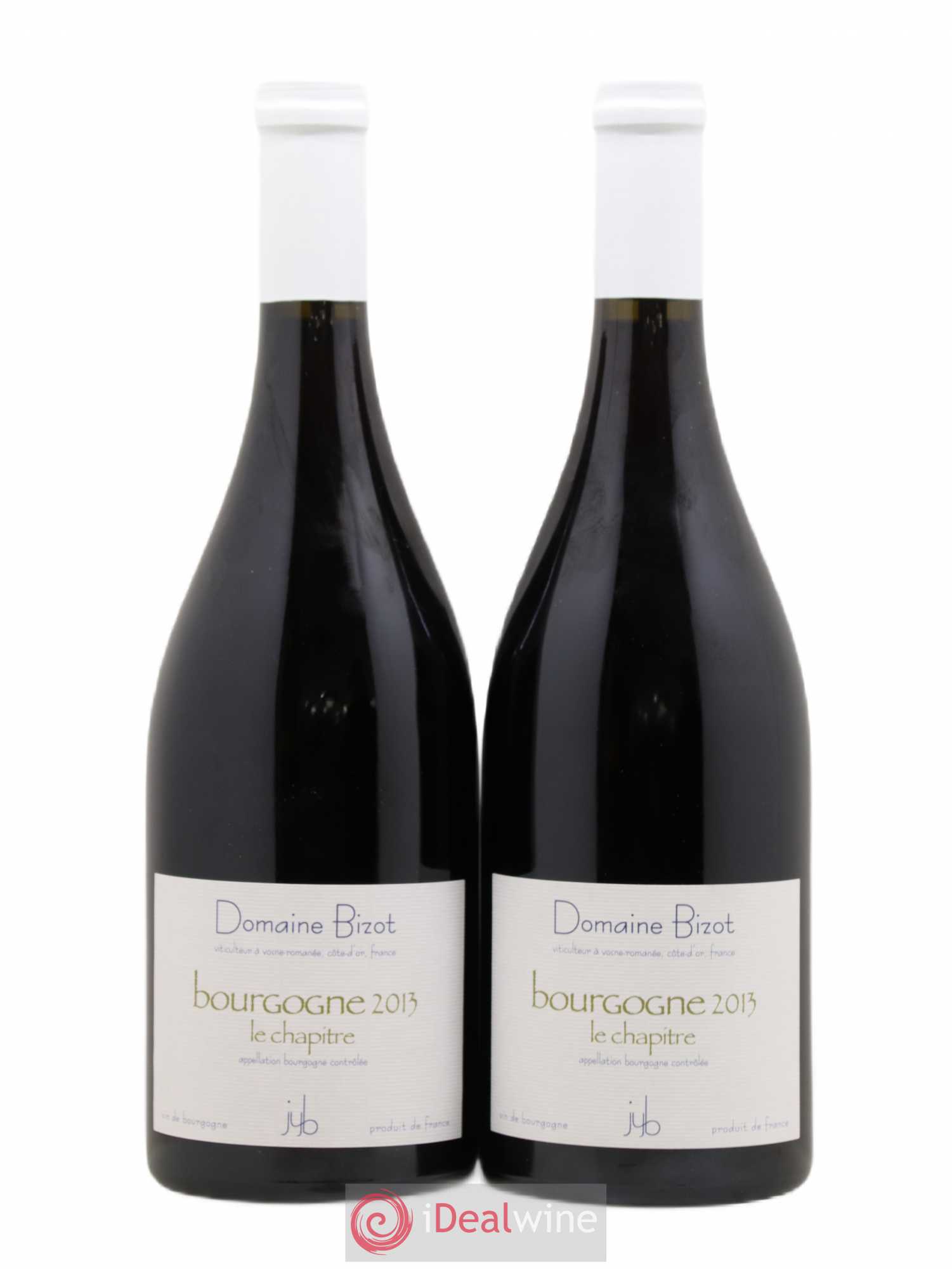 Bourgogne Le Chapitre Bizot (Domaine) 2013 - Lot de 2 bouteilles - 0