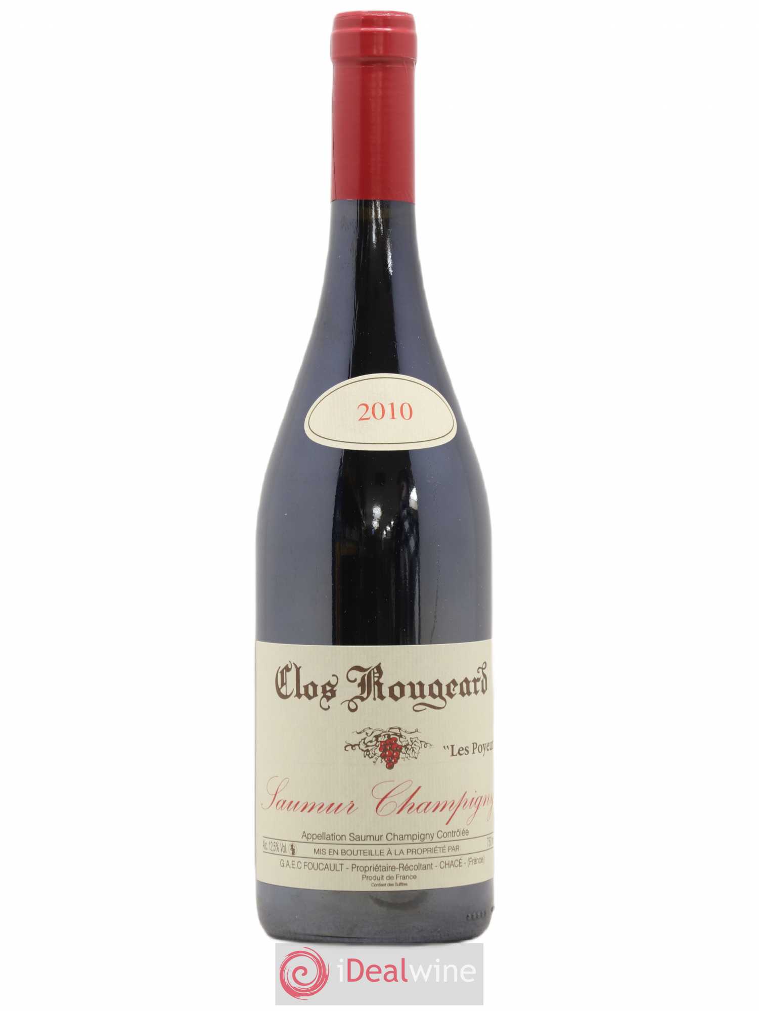 Saumur-Champigny Les Poyeux Clos Rougeard 2010 - Lot de 1 bouteille - 0